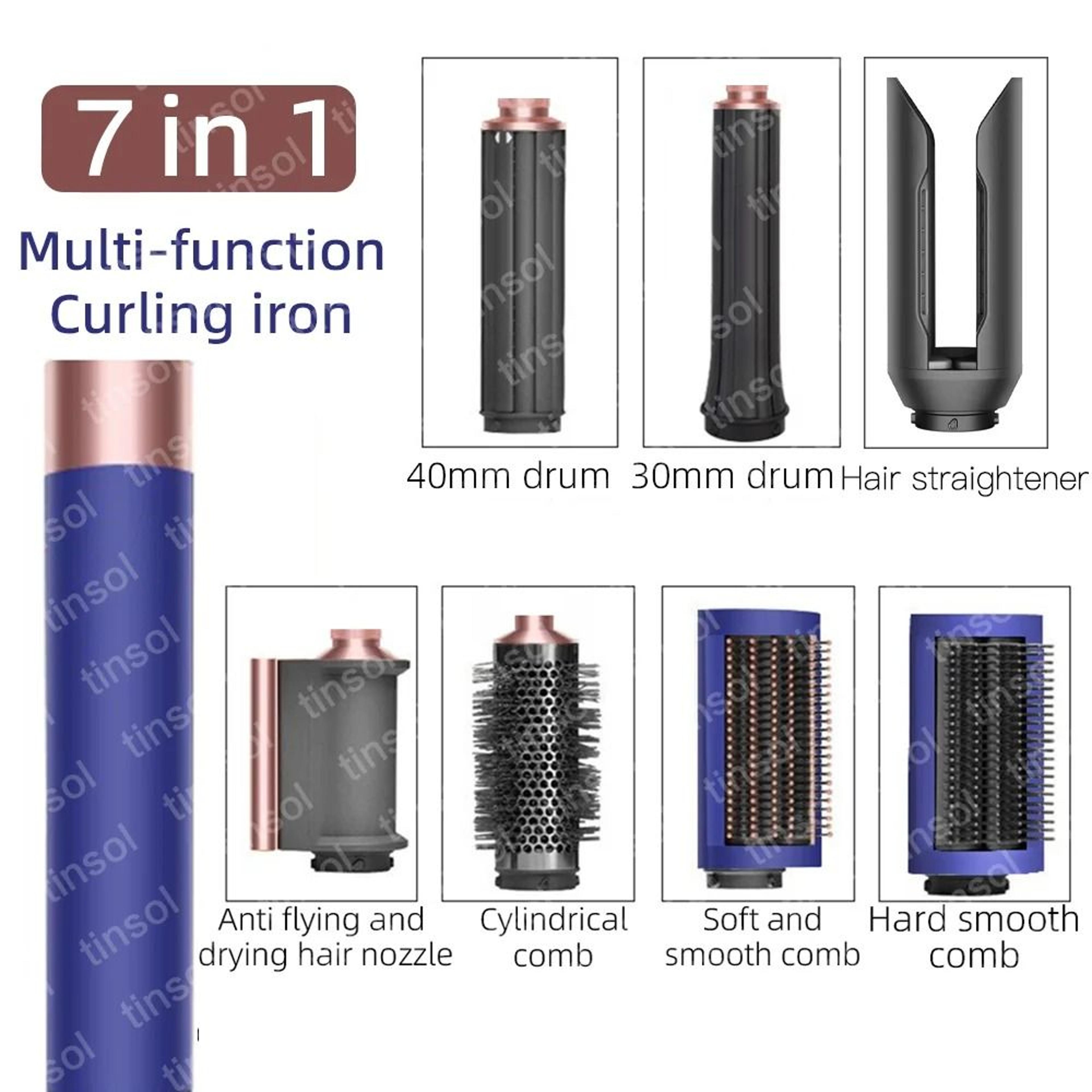 7 In 1 Hair Styler Hot Air Brush Curling And Straightening Set 10