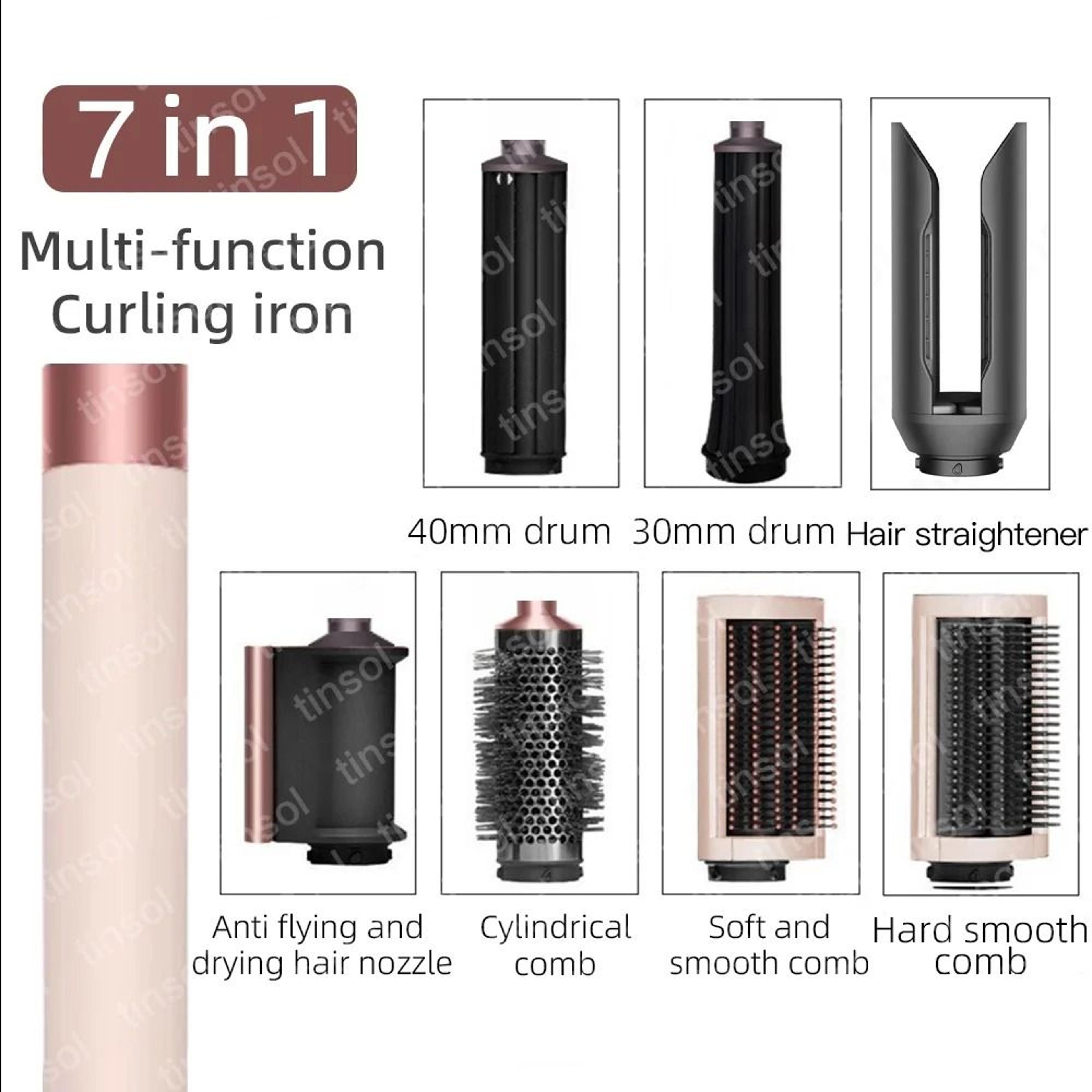 7 In 1 Hair Styler Hot Air Brush Curling And Straightening Set 17