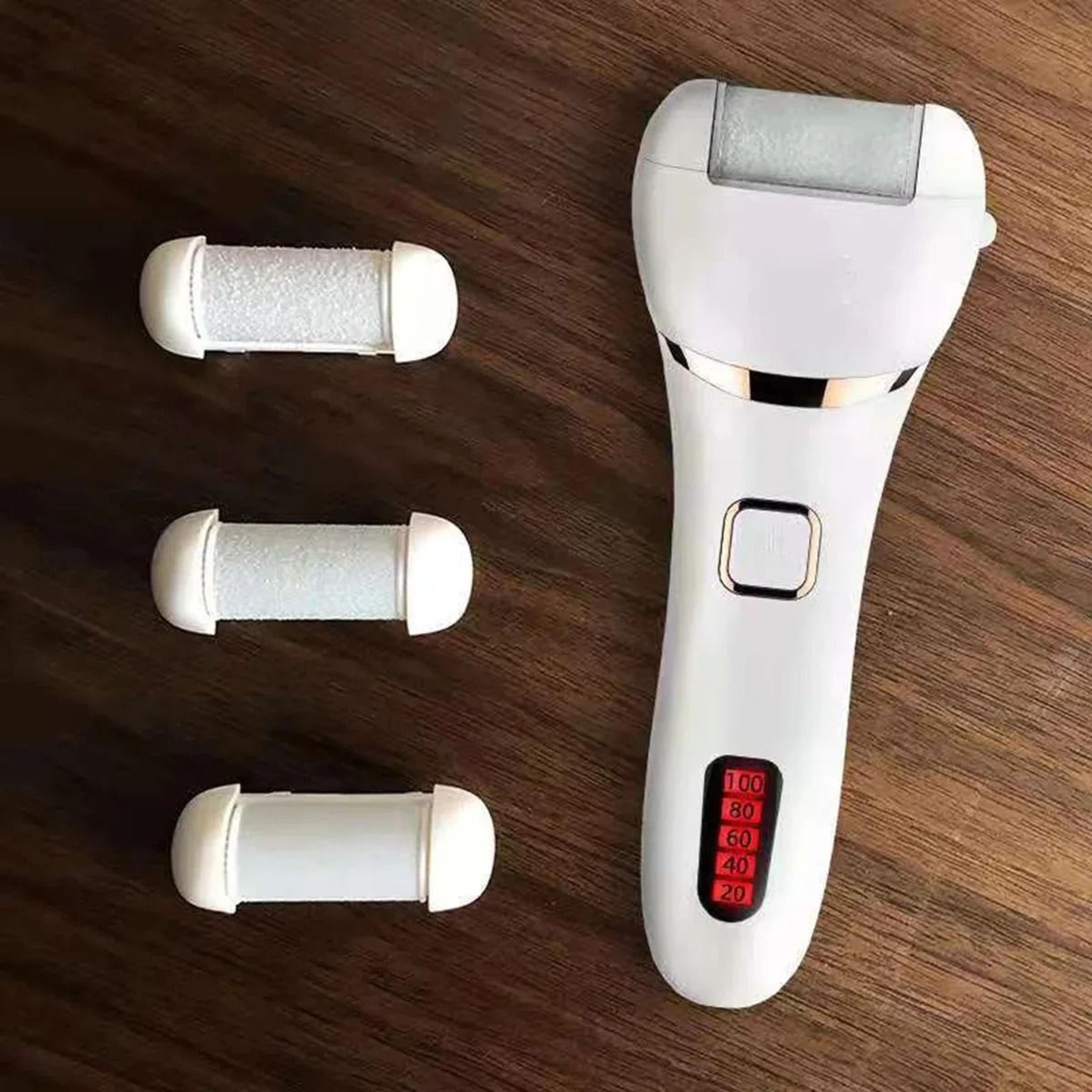 3 Piece Replacement Roller Heads For Electric Foot File Callus Remover 1