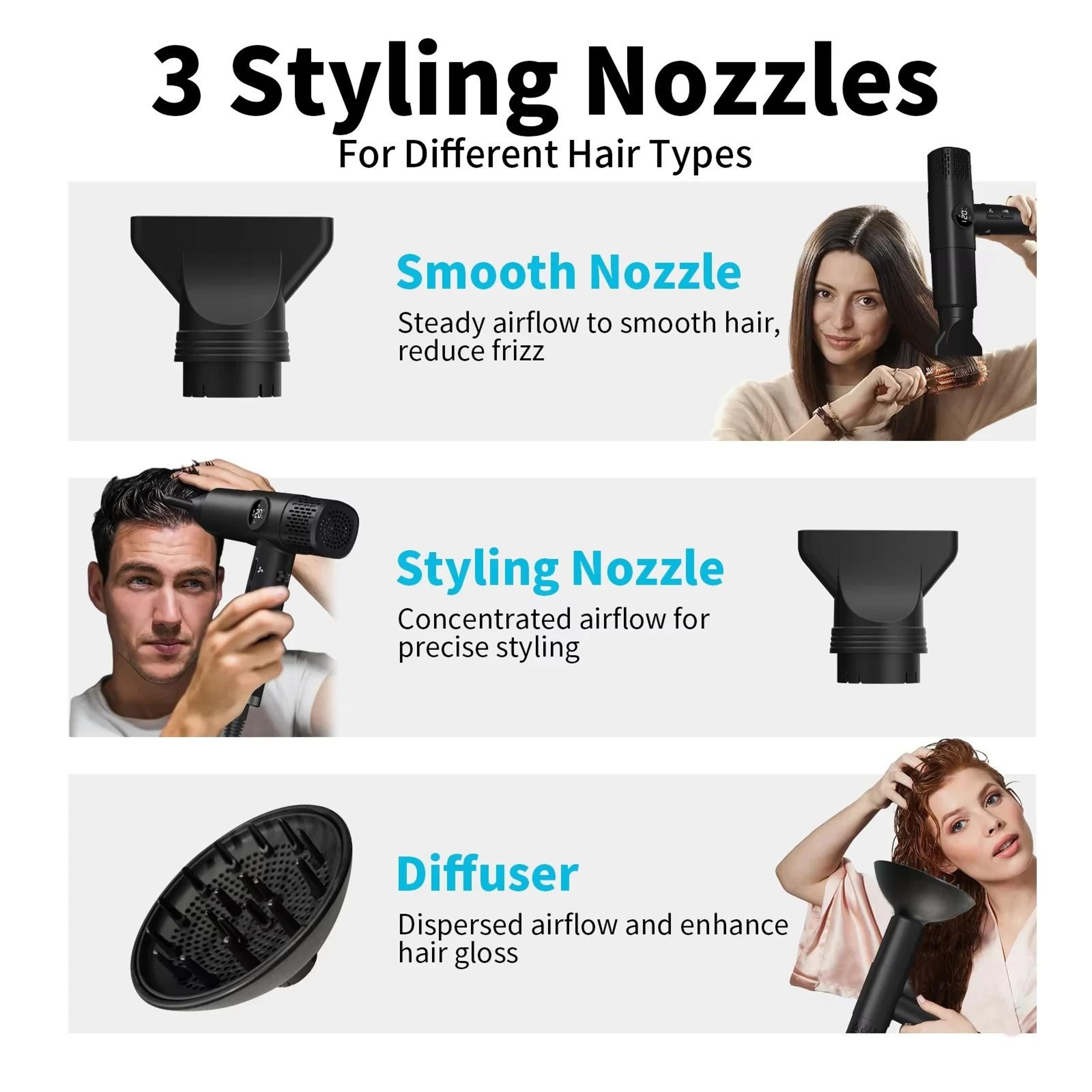 TINSOL Professional High Speed Ionic Hair Dryer With Constant Temperature Hair Care 2