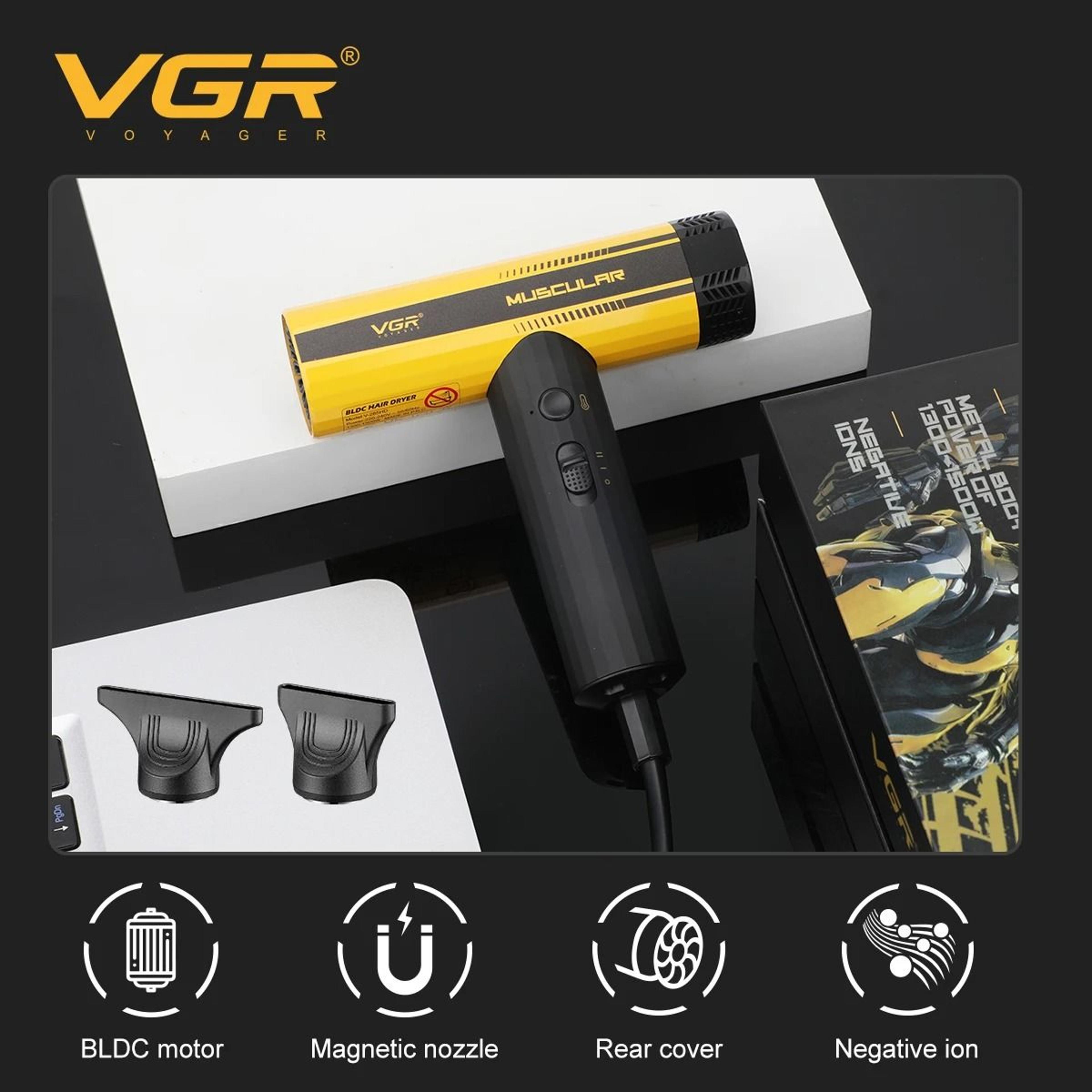 VGR V285 Professional High Speed Ionic Hair Dryer With 110000 RPM Brushless Motor 5