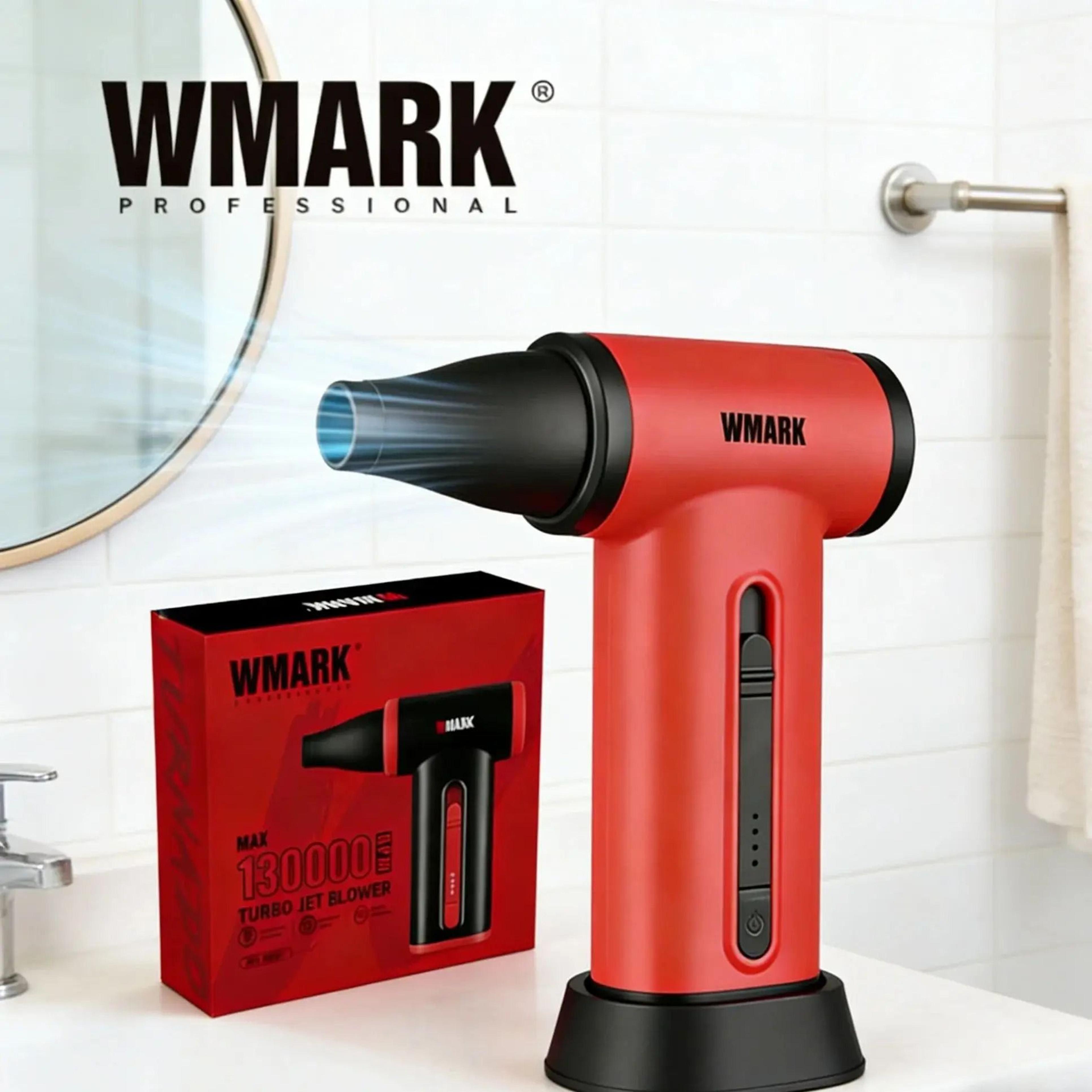 wmark ng tb001 130000 rpm rechargeable turbo jet air duster with brushless motor