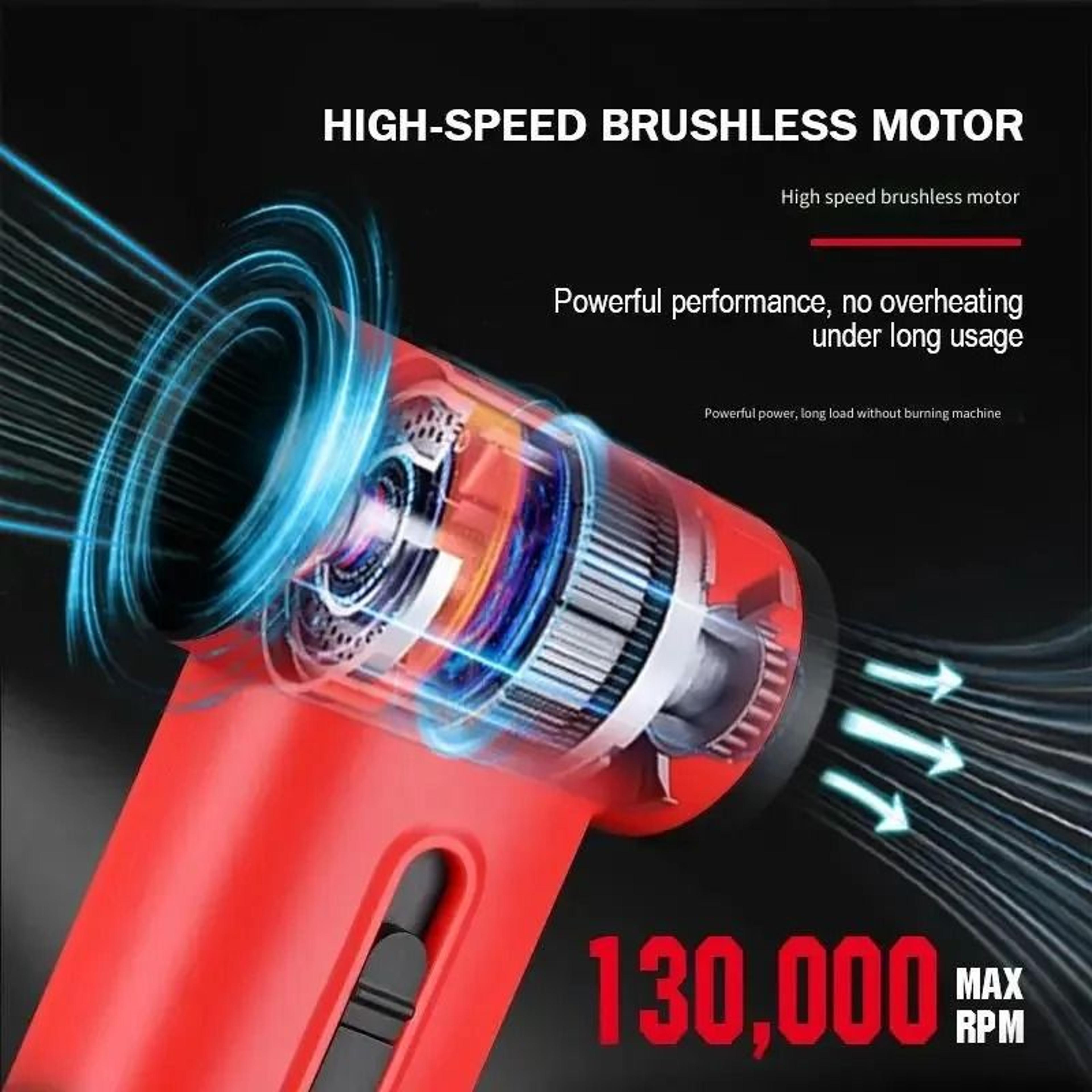 WMARK NG TB001 130000 RPM Rechargeable Turbo Jet Air Duster With Brushless Motor 6