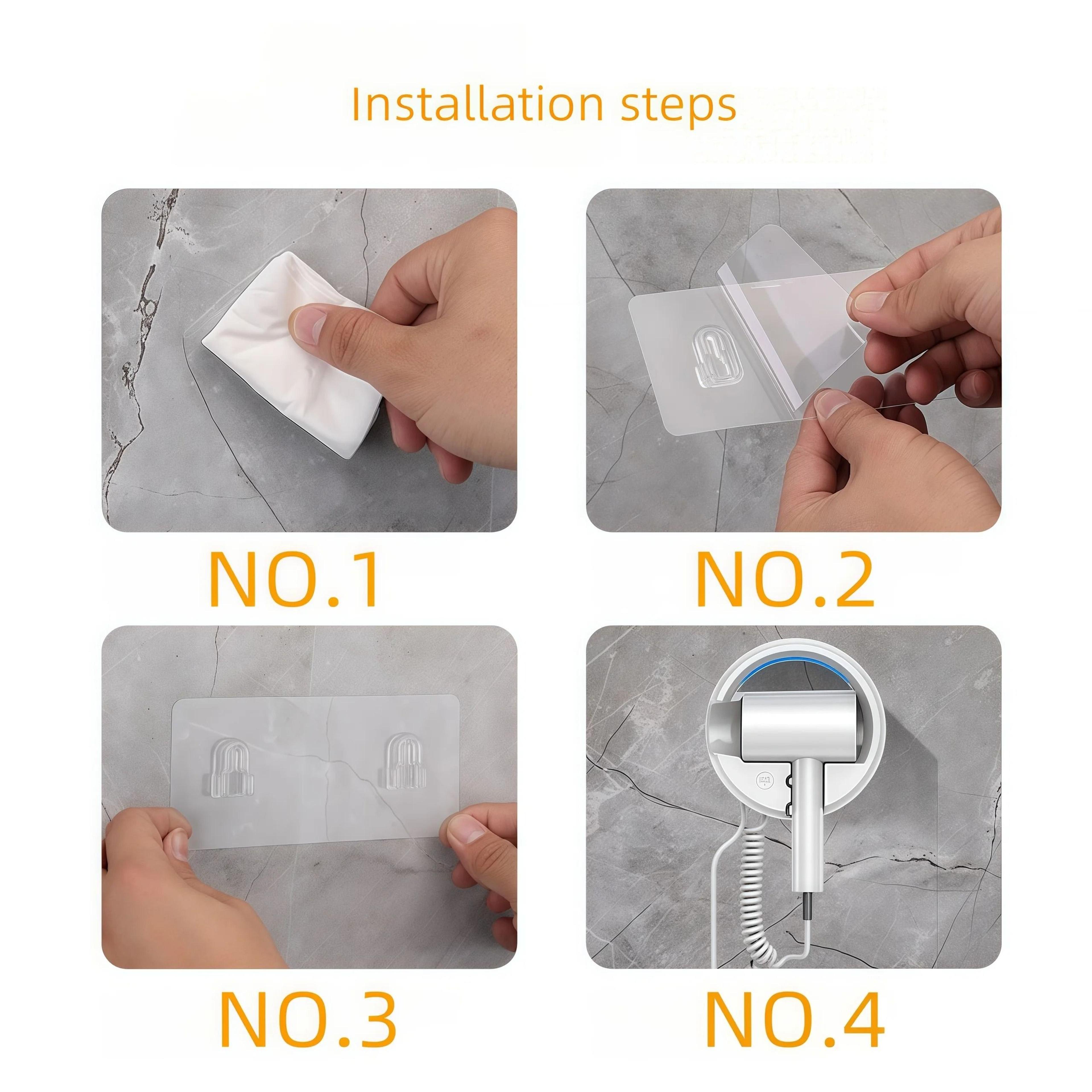 GMDQ 1800W Wall Mounted Hair Dryer With Hot Cool Air And Overheat Protection 6