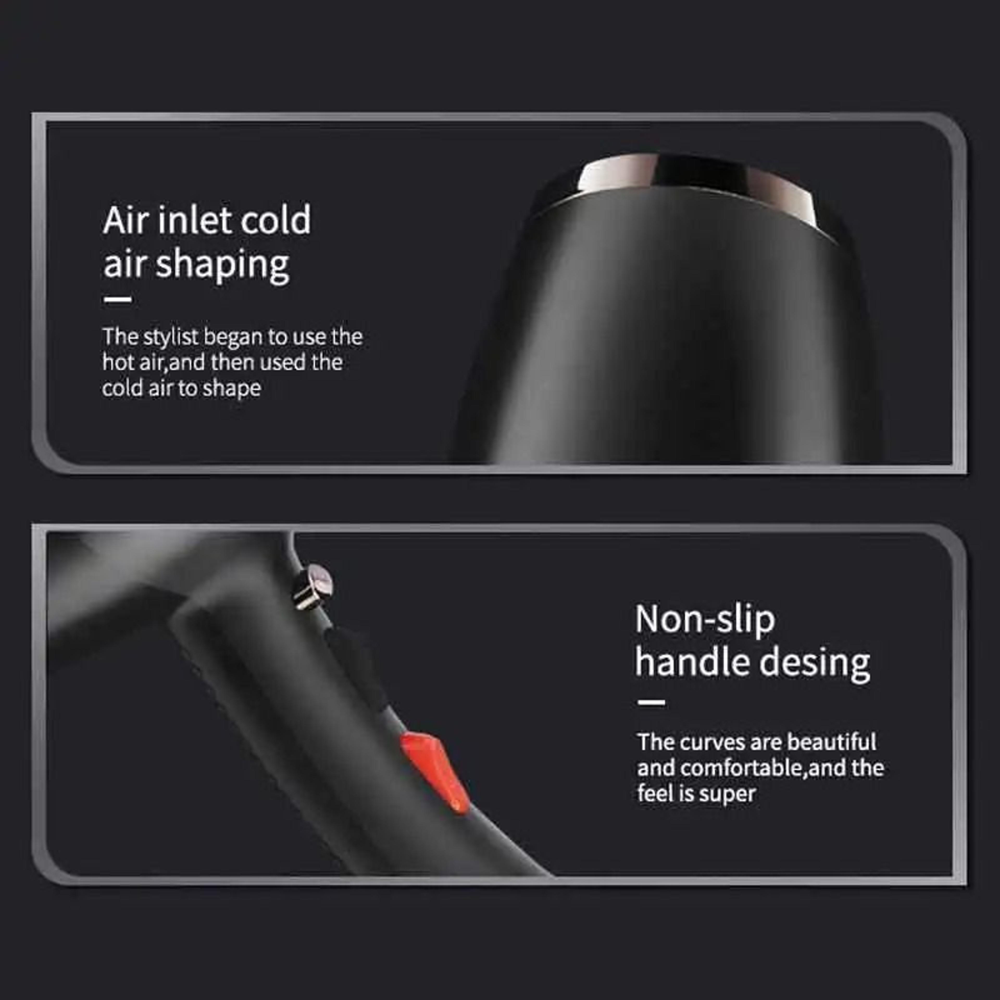 2400W High Speed Ionic Hair Dryer With Vintage Design And Quiet Fast Drying 6