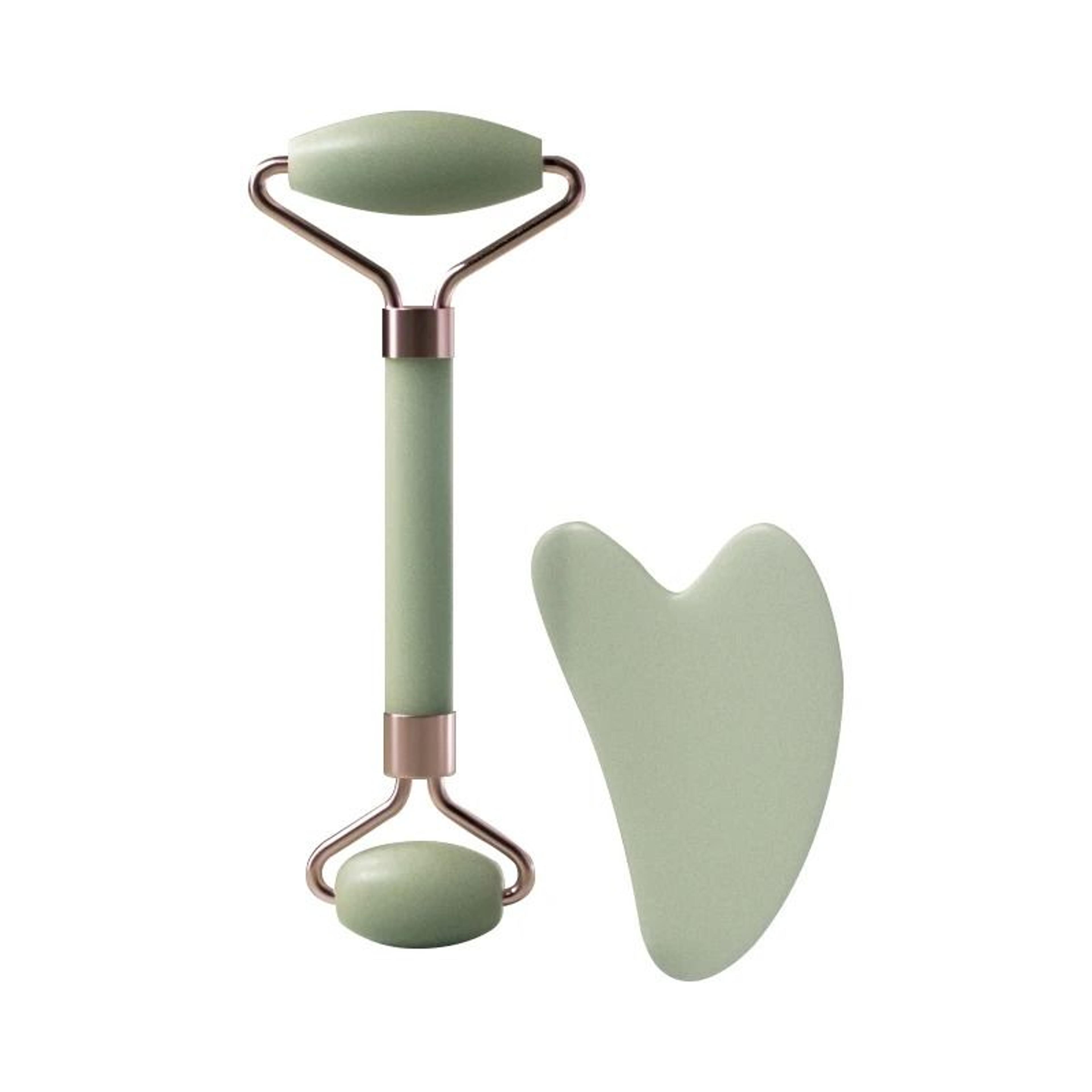 Resin Face Roller And Gua Sha Massage Tool For Face Neck And Eye Skincare 15