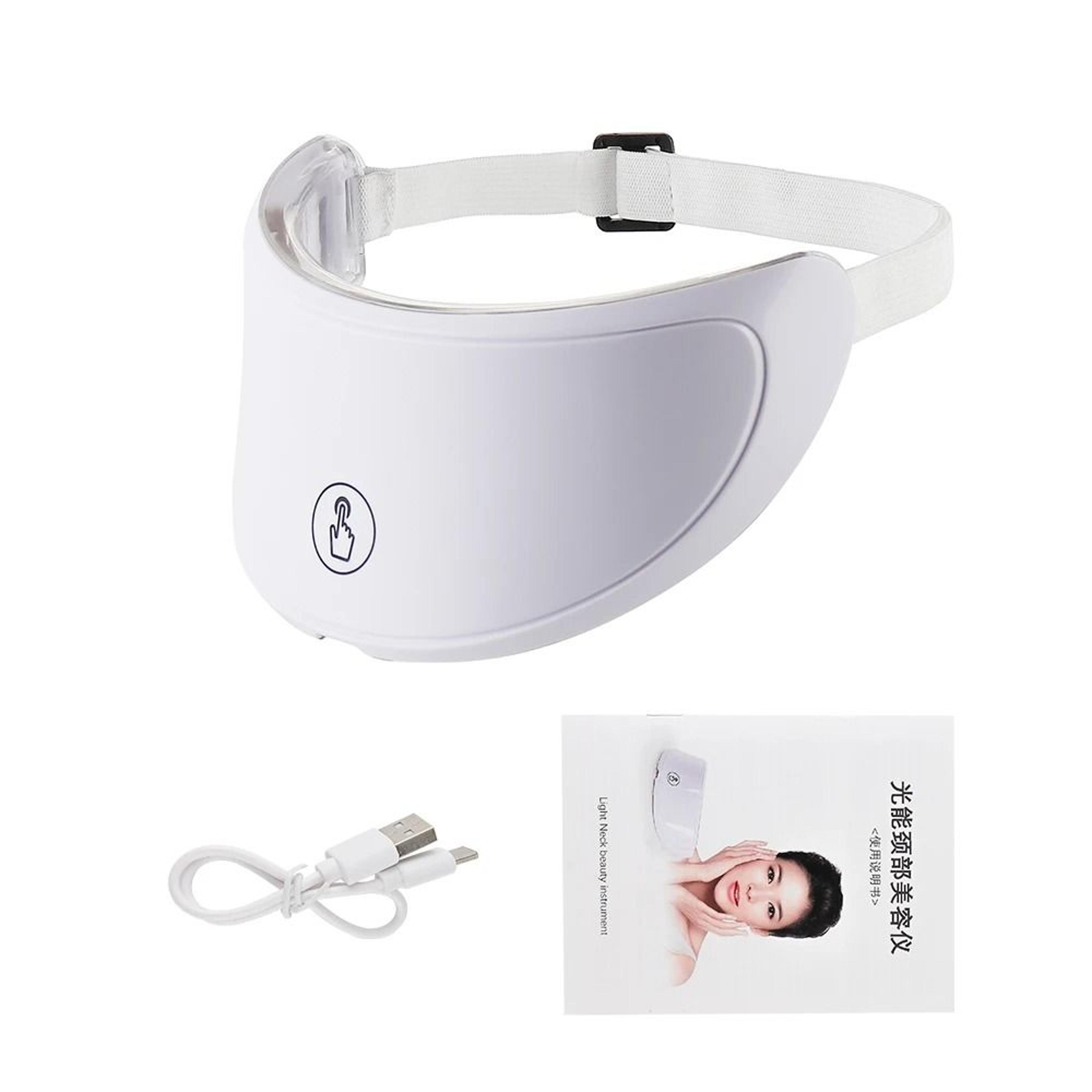 7 Color LED Face  Neck Light Therapy Mask For Skin Rejuvenation  Beauty Care 7