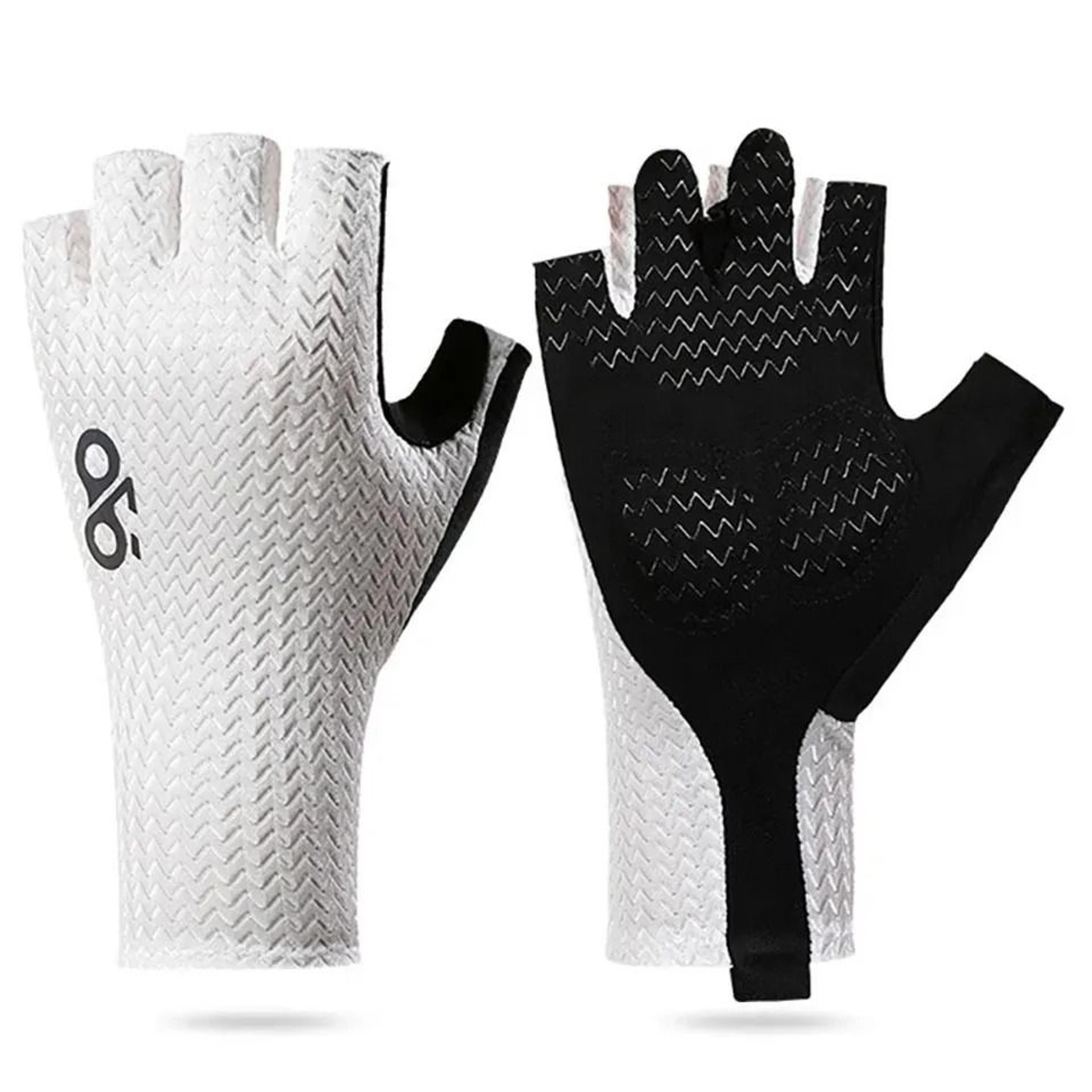 Breathable Half Finger Cycling Gloves With Anti Slip Silicone Padding 6