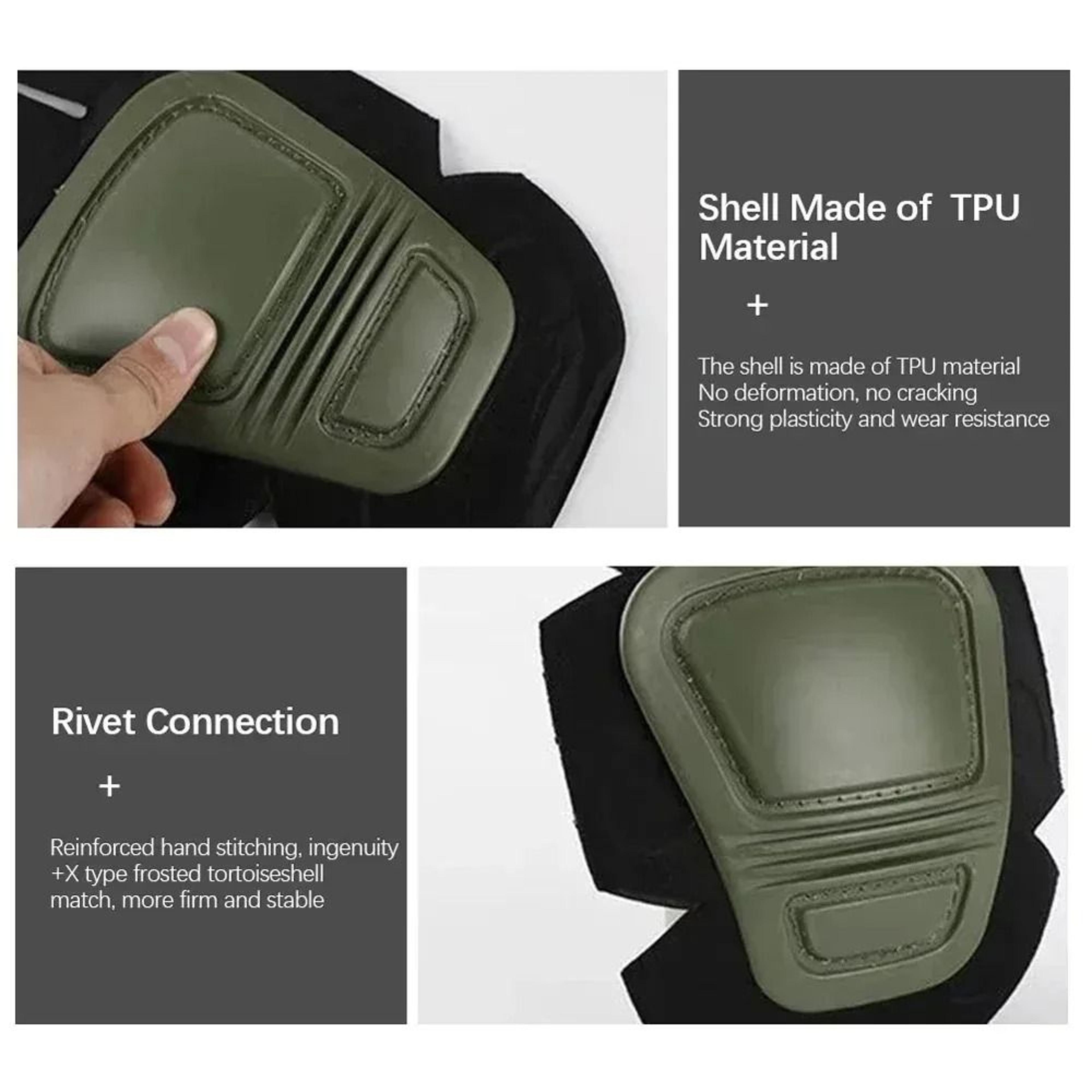 Tactical Knee And Elbow Pad Inserts For Outdoor Gear 1