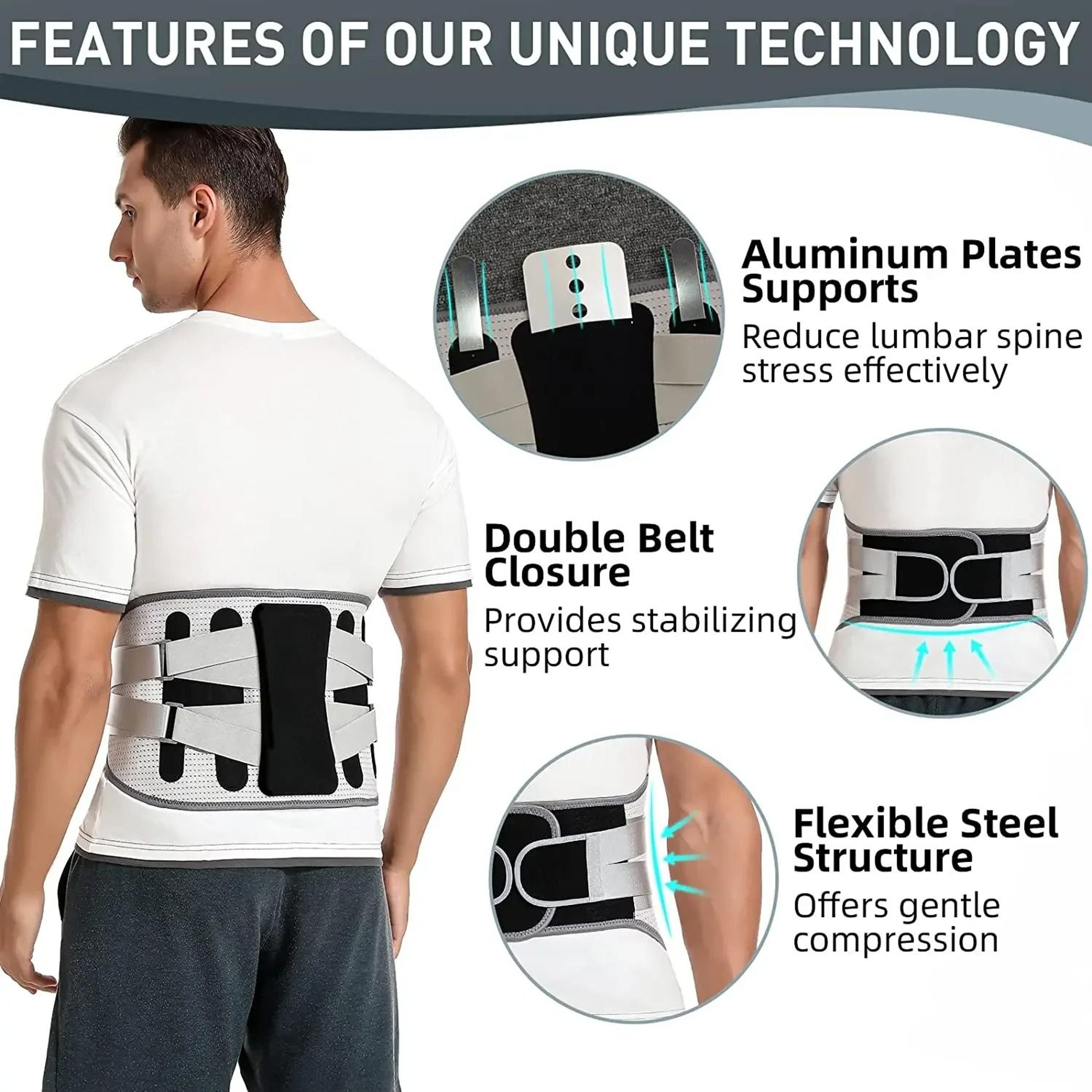 Adjustable Lumbar Support Belt For Lower Back And Posture Support 1