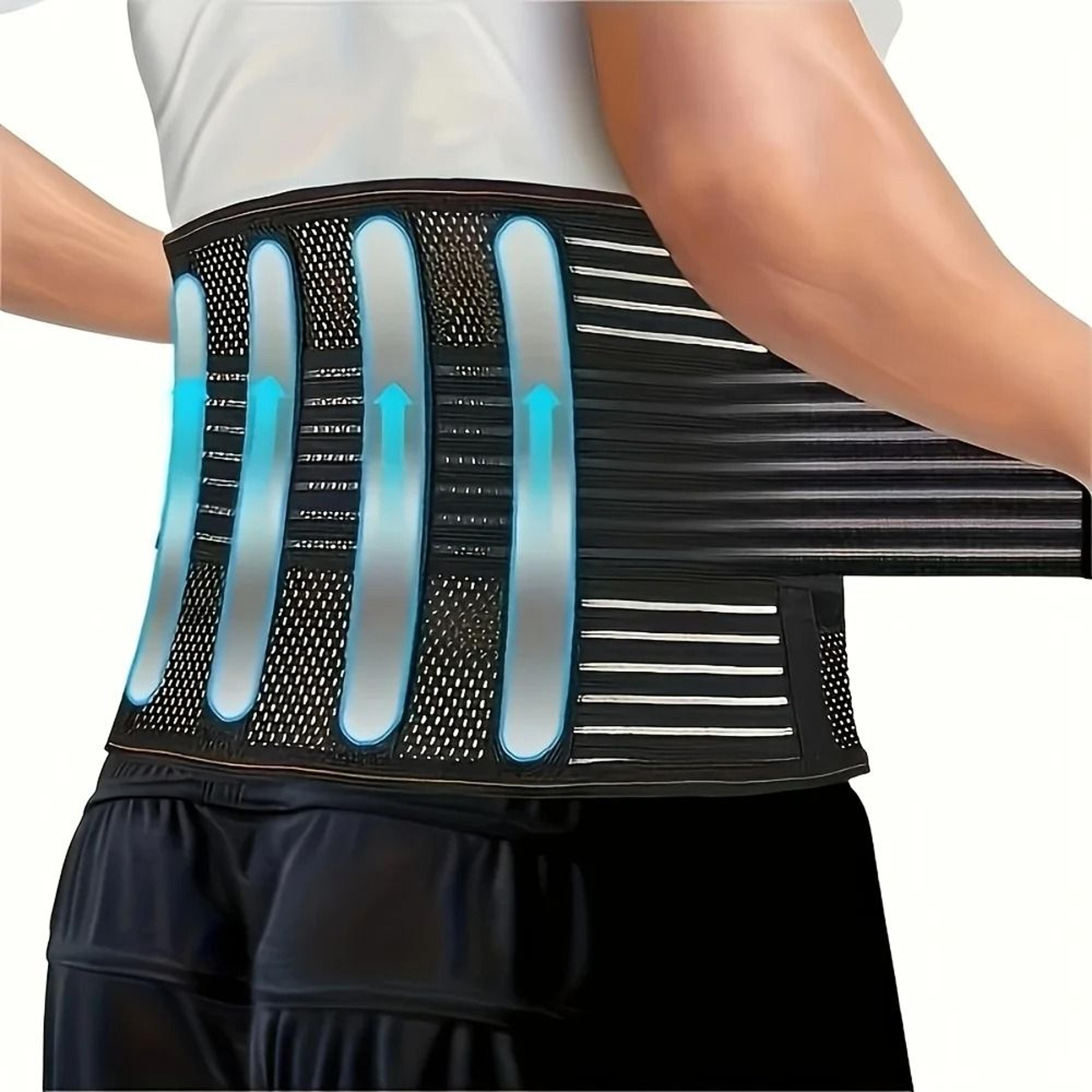 Compression Waist Support Belt With Reinforced Lumbar Support For Back Pain Relief 1