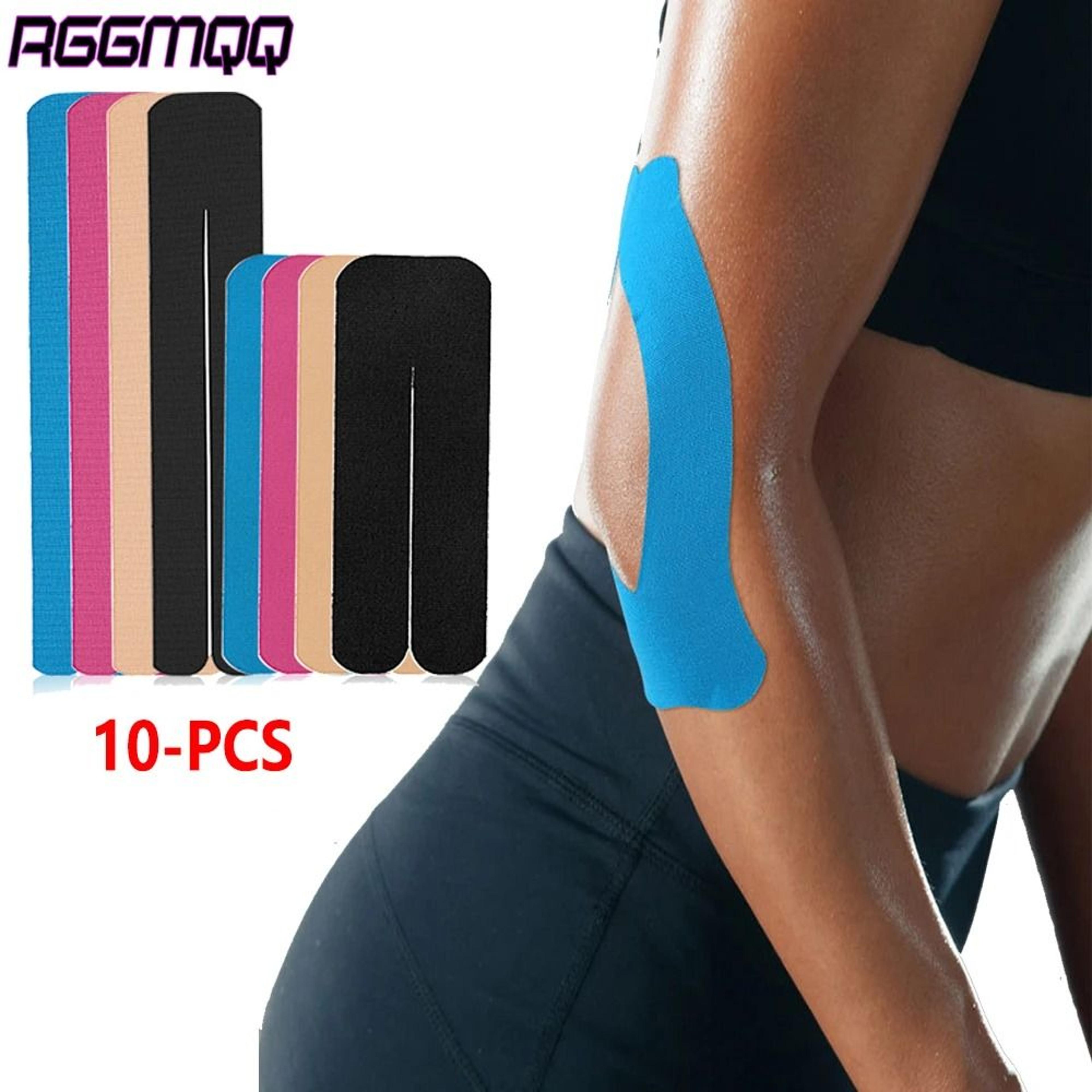 10 piece precut kinesiology tape for sports support