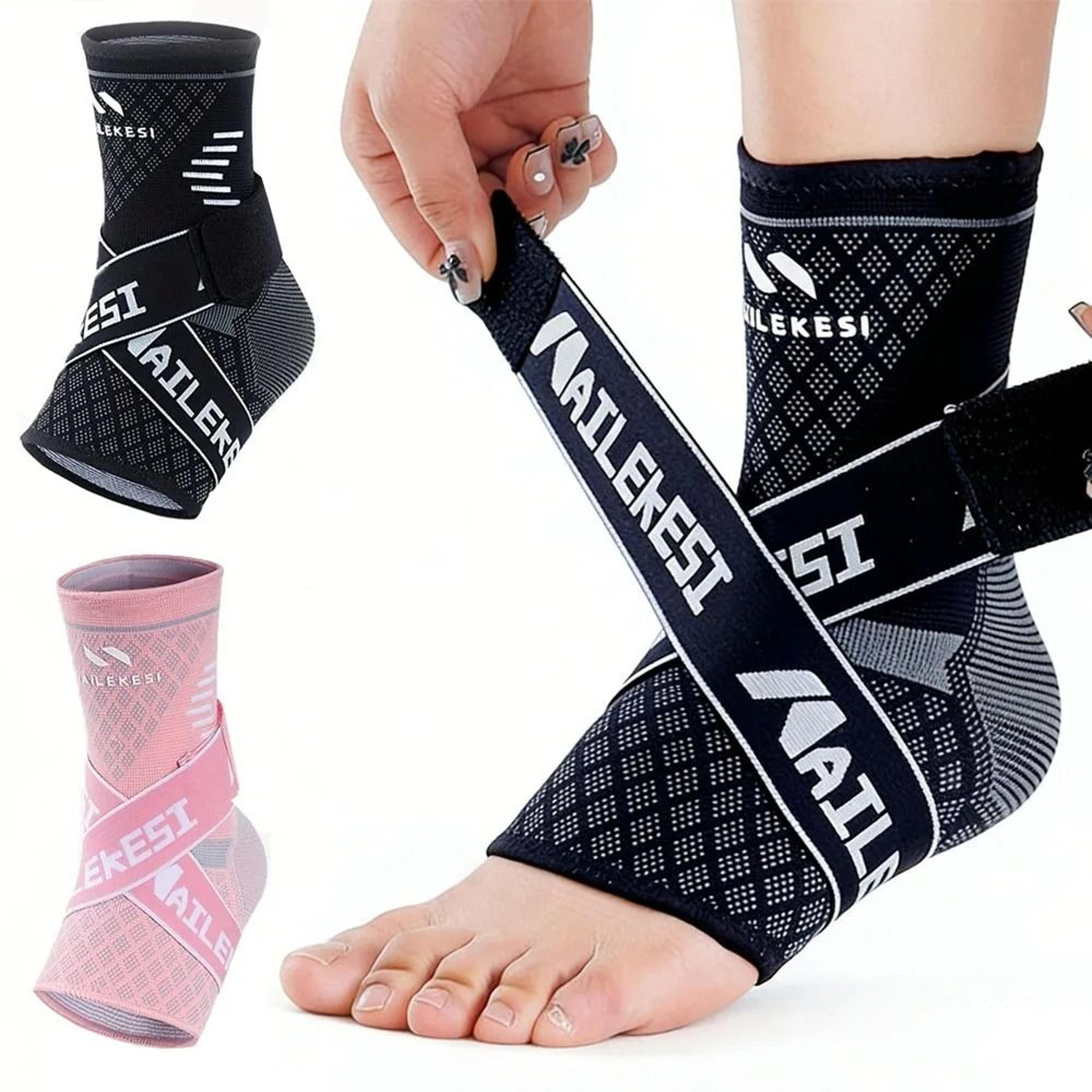 Adjustable Ankle Compression Brace For Plantar Fasciitis And Achilles Supportf 0