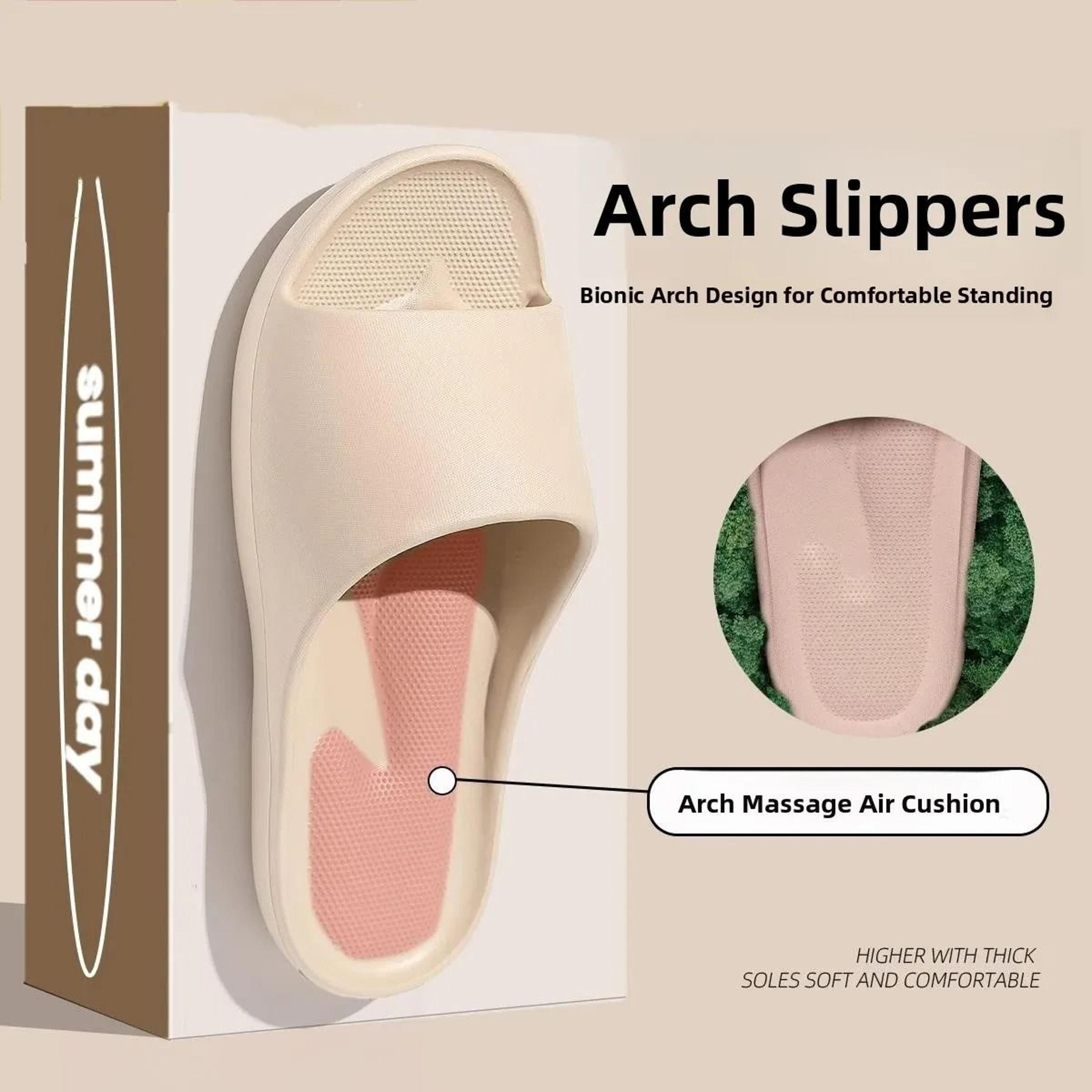 women's orthopedic arch support slippers for flat feet