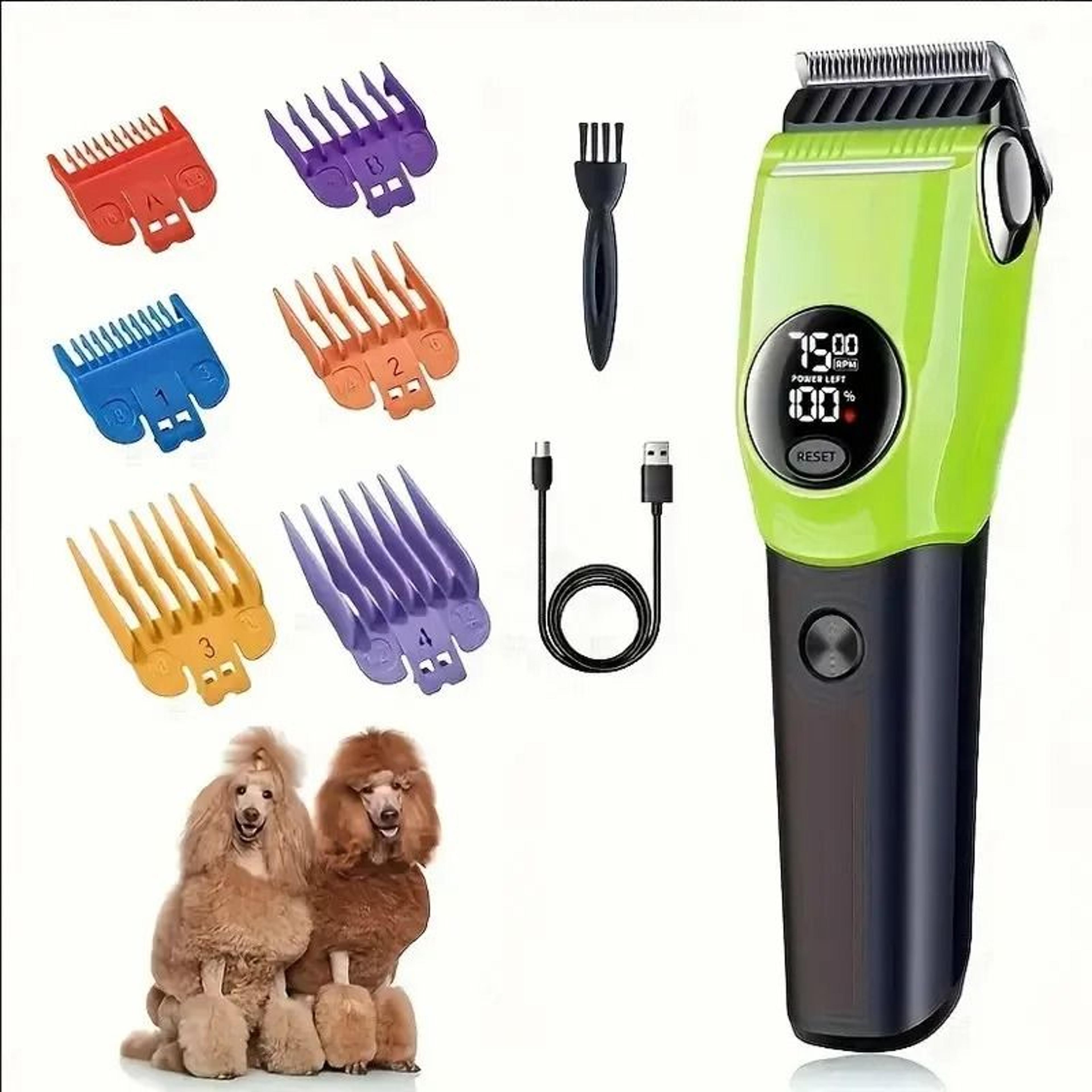 Professional LED Pet Hair Clipper For Dogs And Cats 8