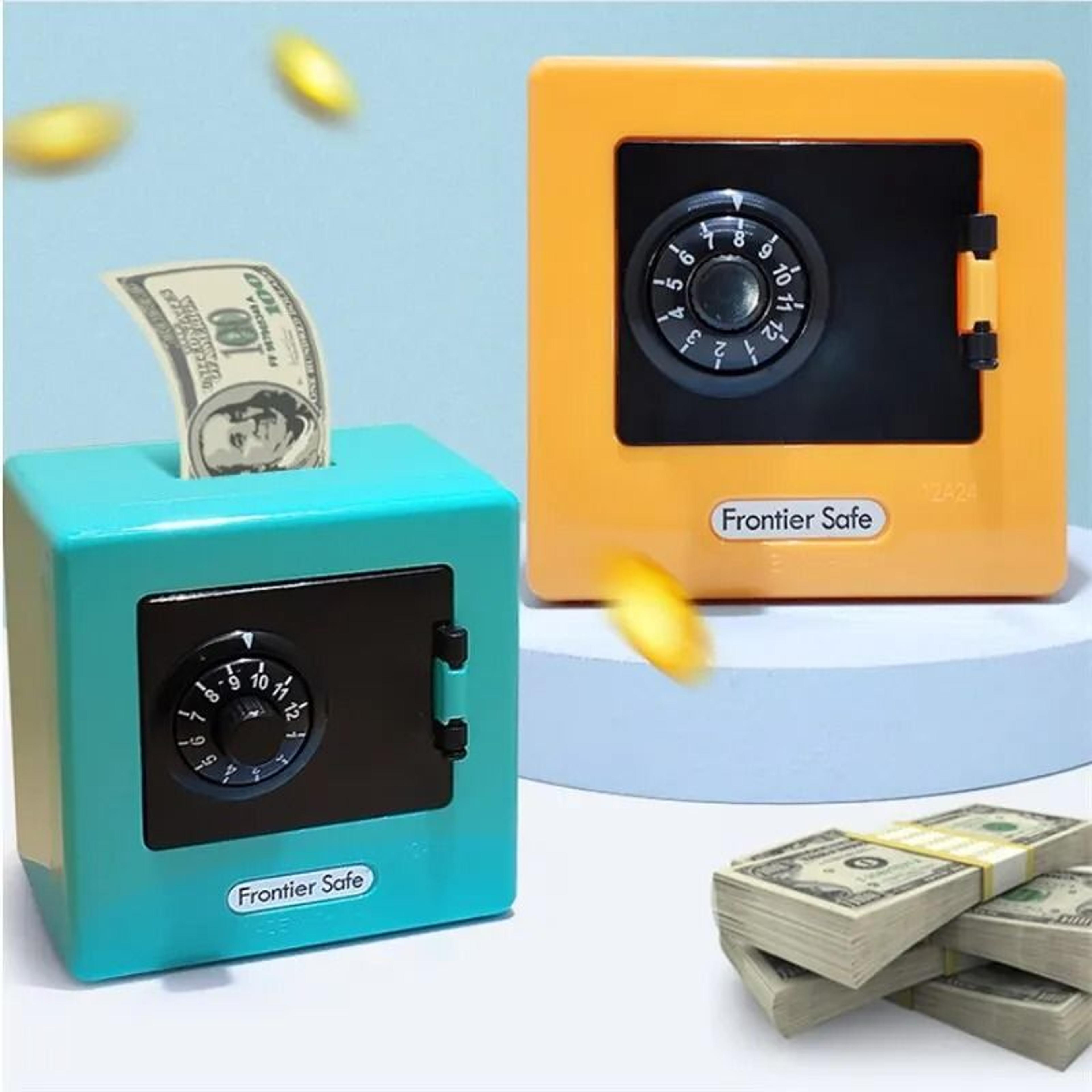 Mini ATM Password Safe Money Box With Automatic Banknote Deposit 1