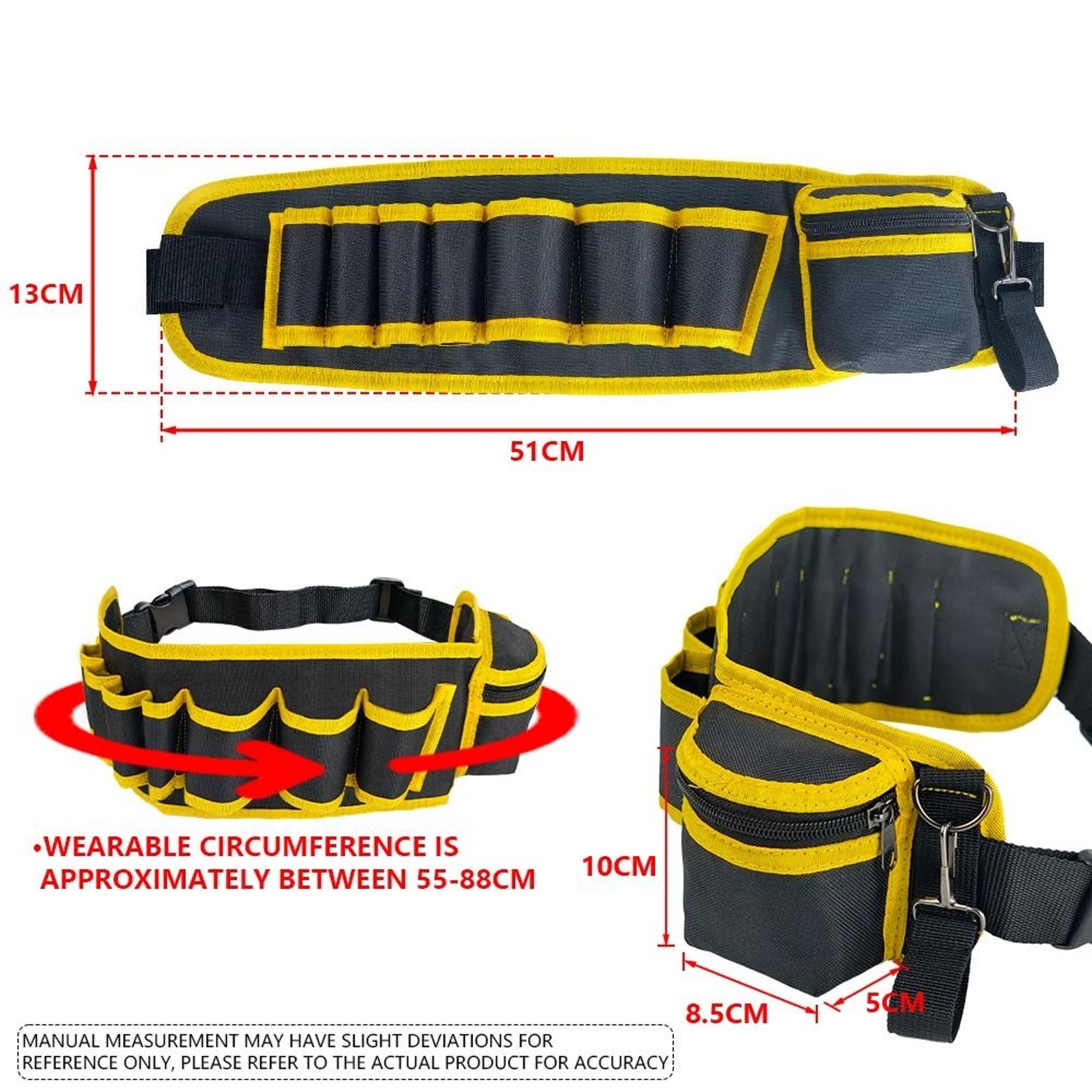 Waterproof Electrician Tool Belt Pouch With Multiple Pockets 0