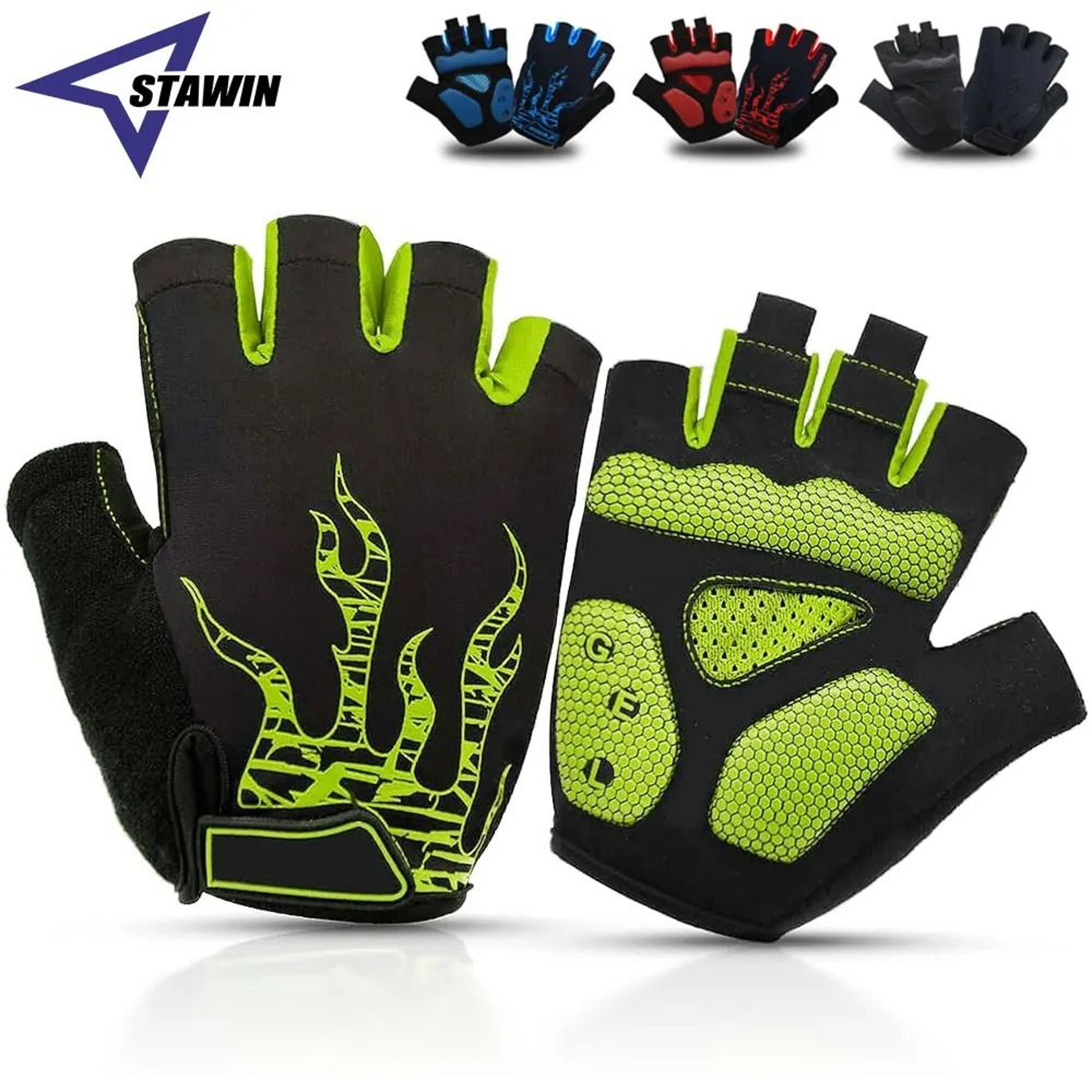 5MM Gel Padded Half Finger Cycling Gloves 1