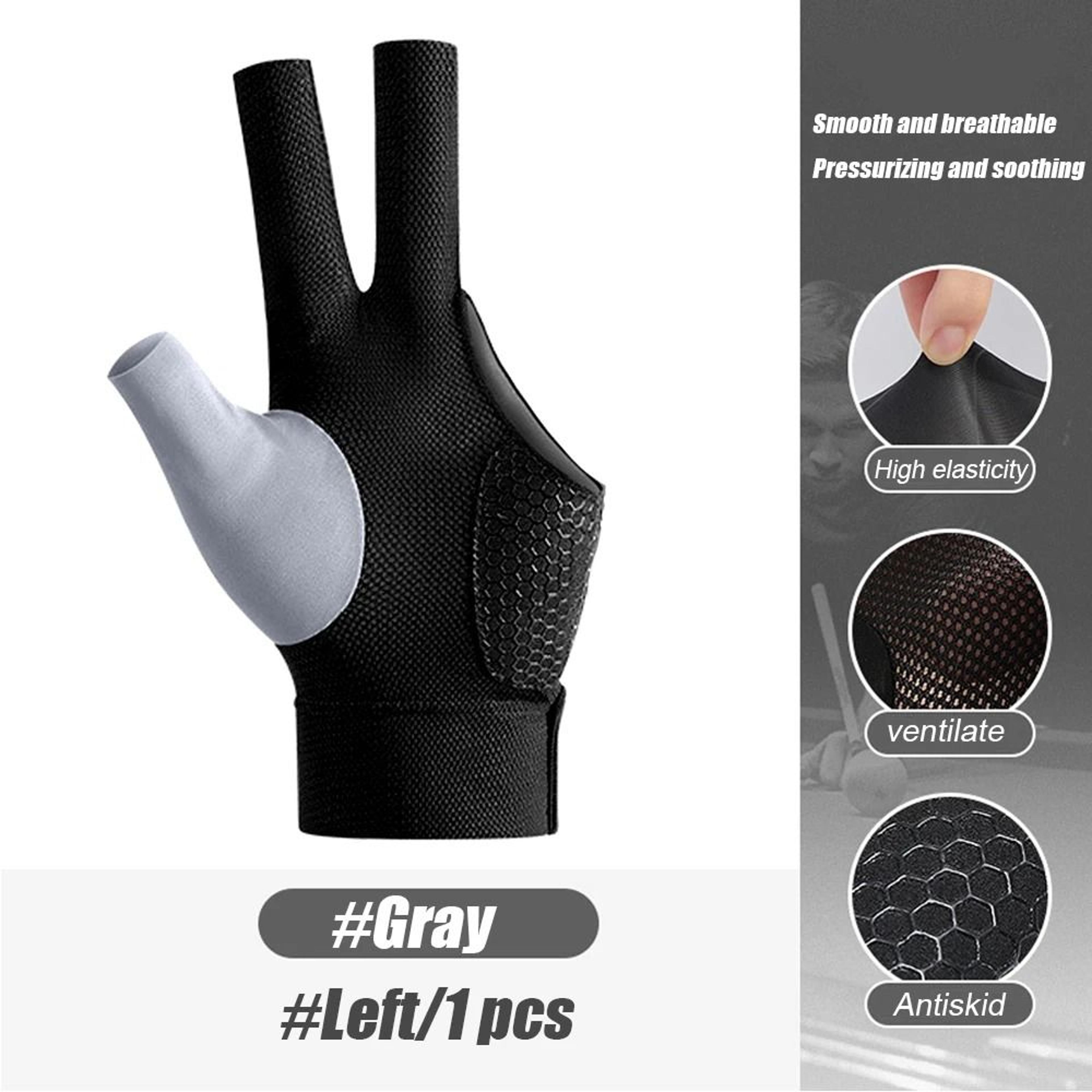 Open Finger Billiard Glove For Smooth Cue Control 6