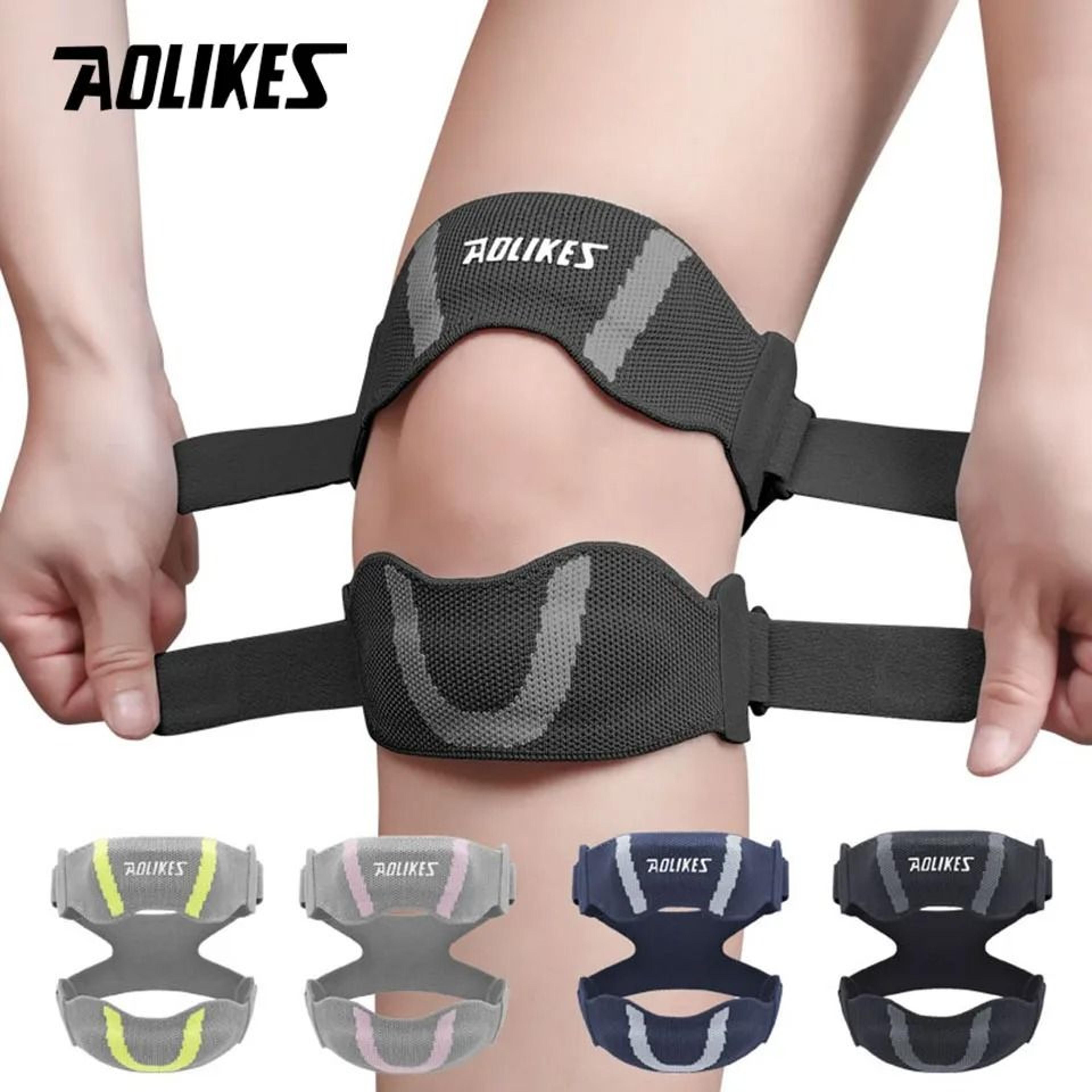 aolikes adjustable patellar tendon knee support strap