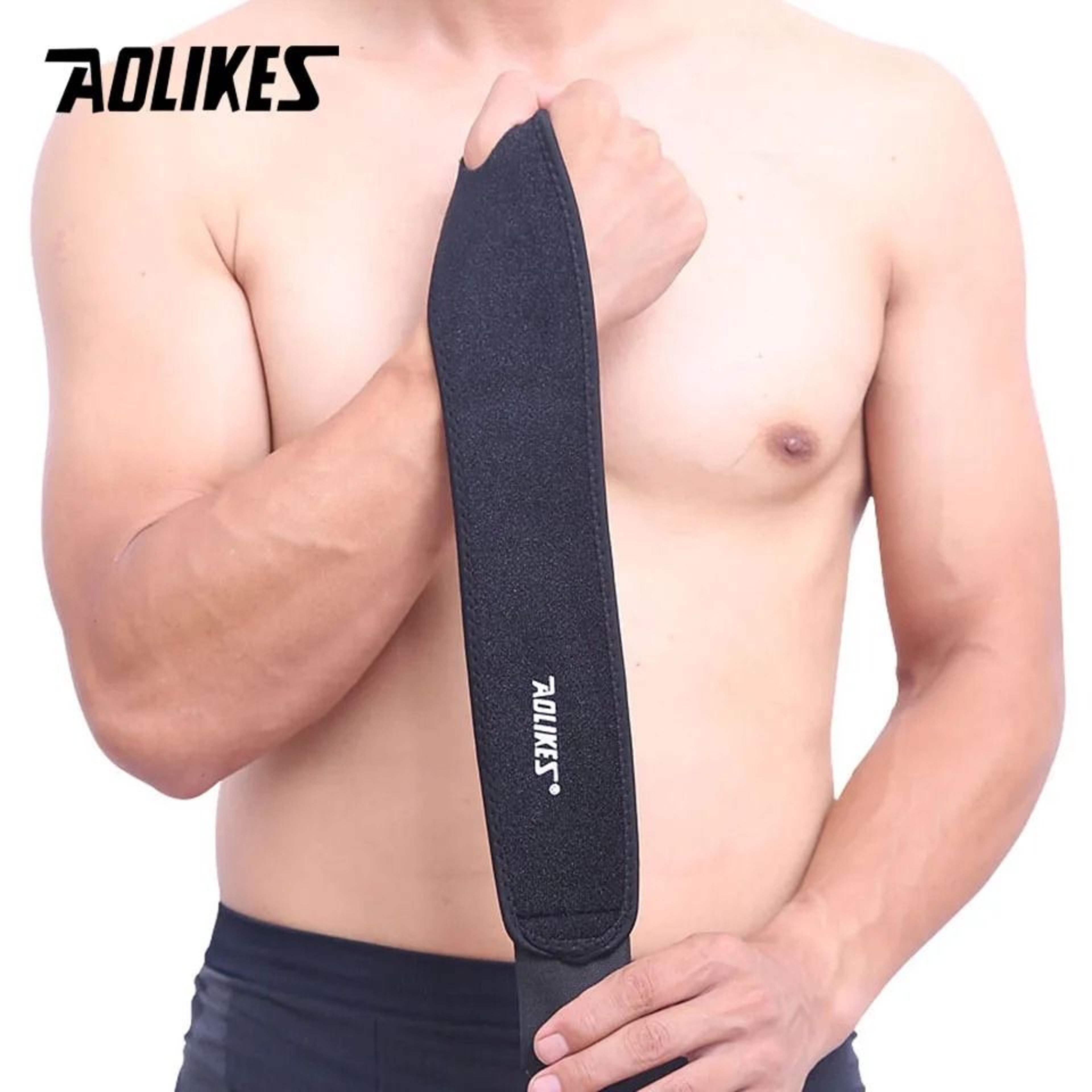 AOLIKES Adjustable Compression Wrist Support Wrap For Sports And Training 5