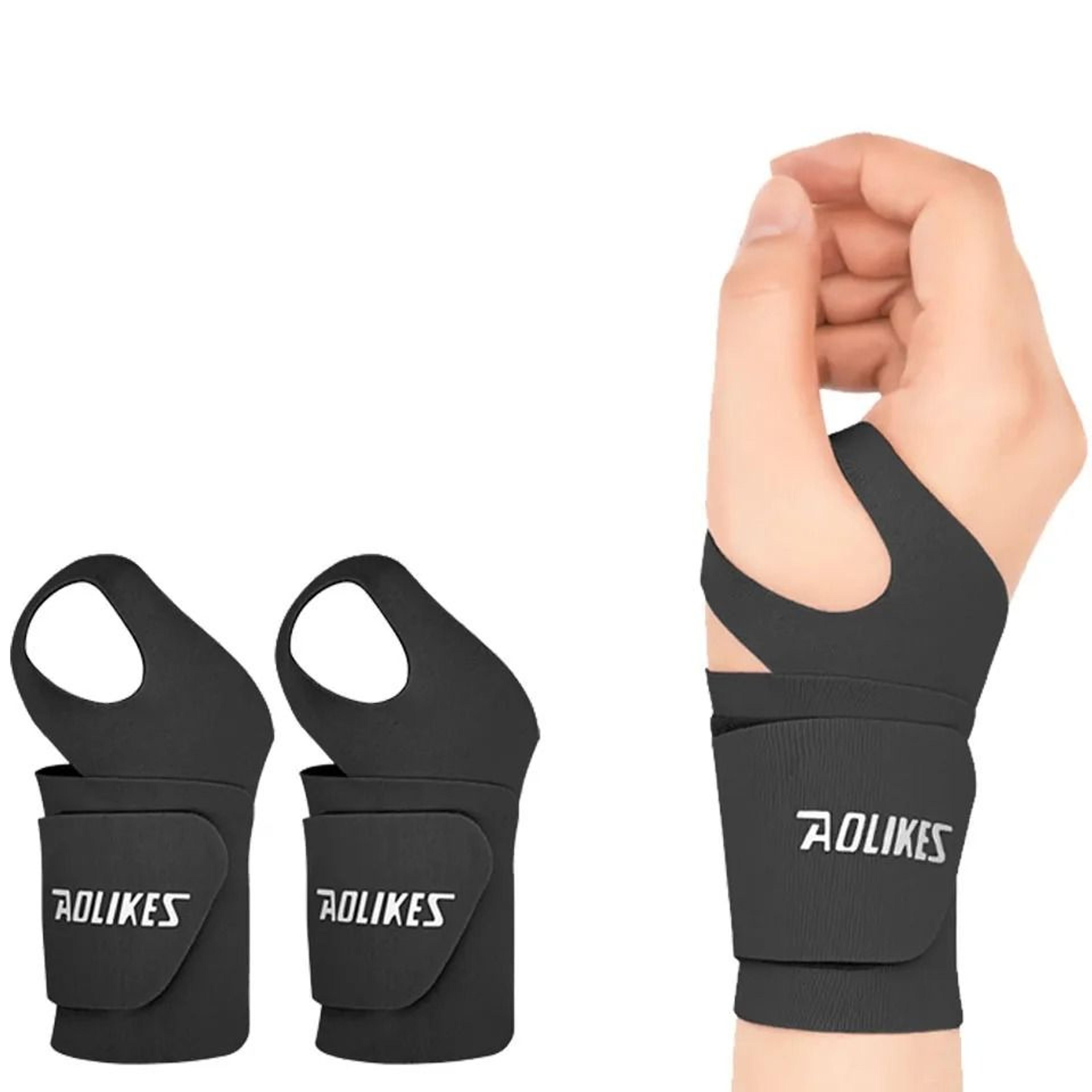 AOLIKES Ultra Thin Adjustable Wrist Support Wrap For Sports 8