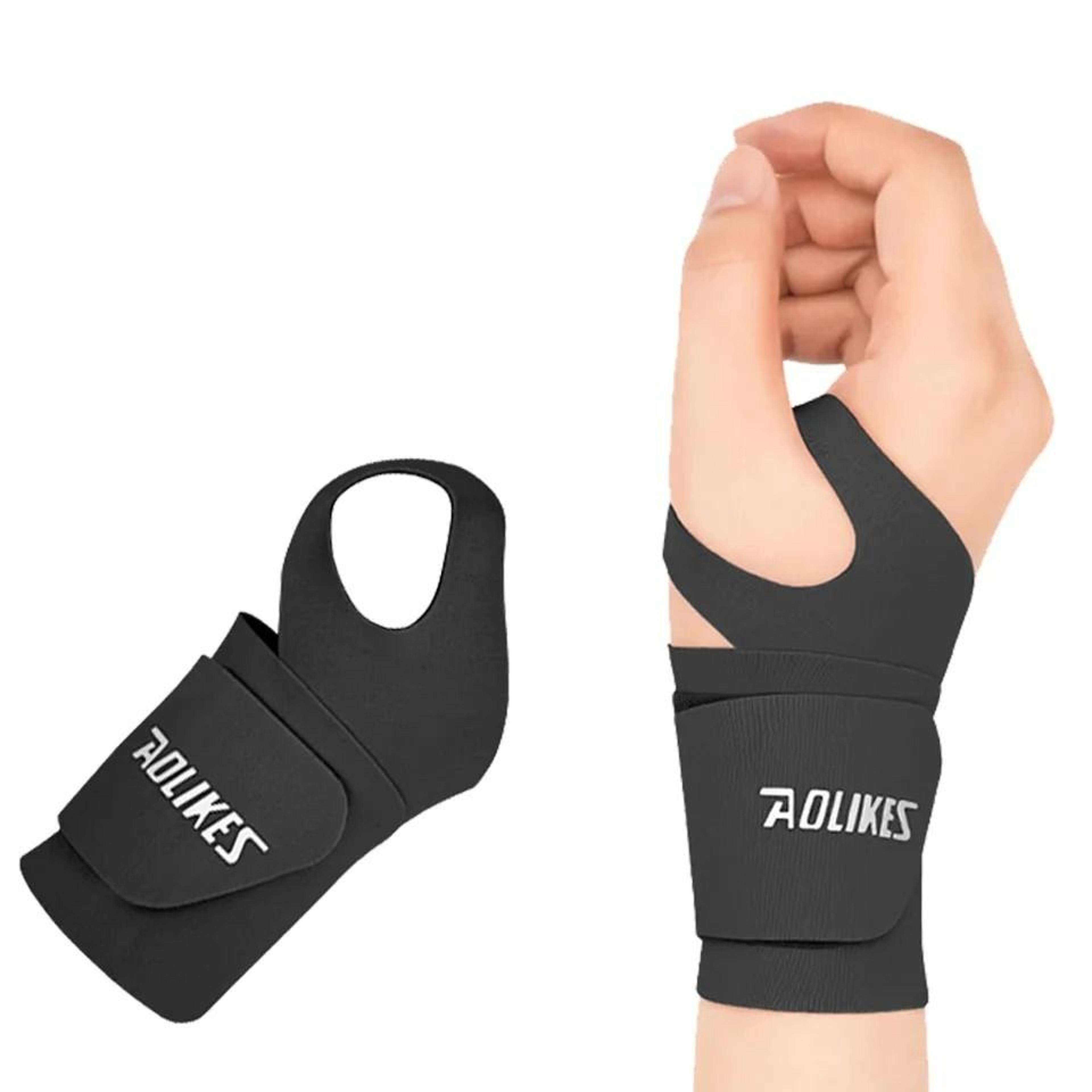 AOLIKES Ultra Thin Adjustable Wrist Support Wrap For Sports 5
