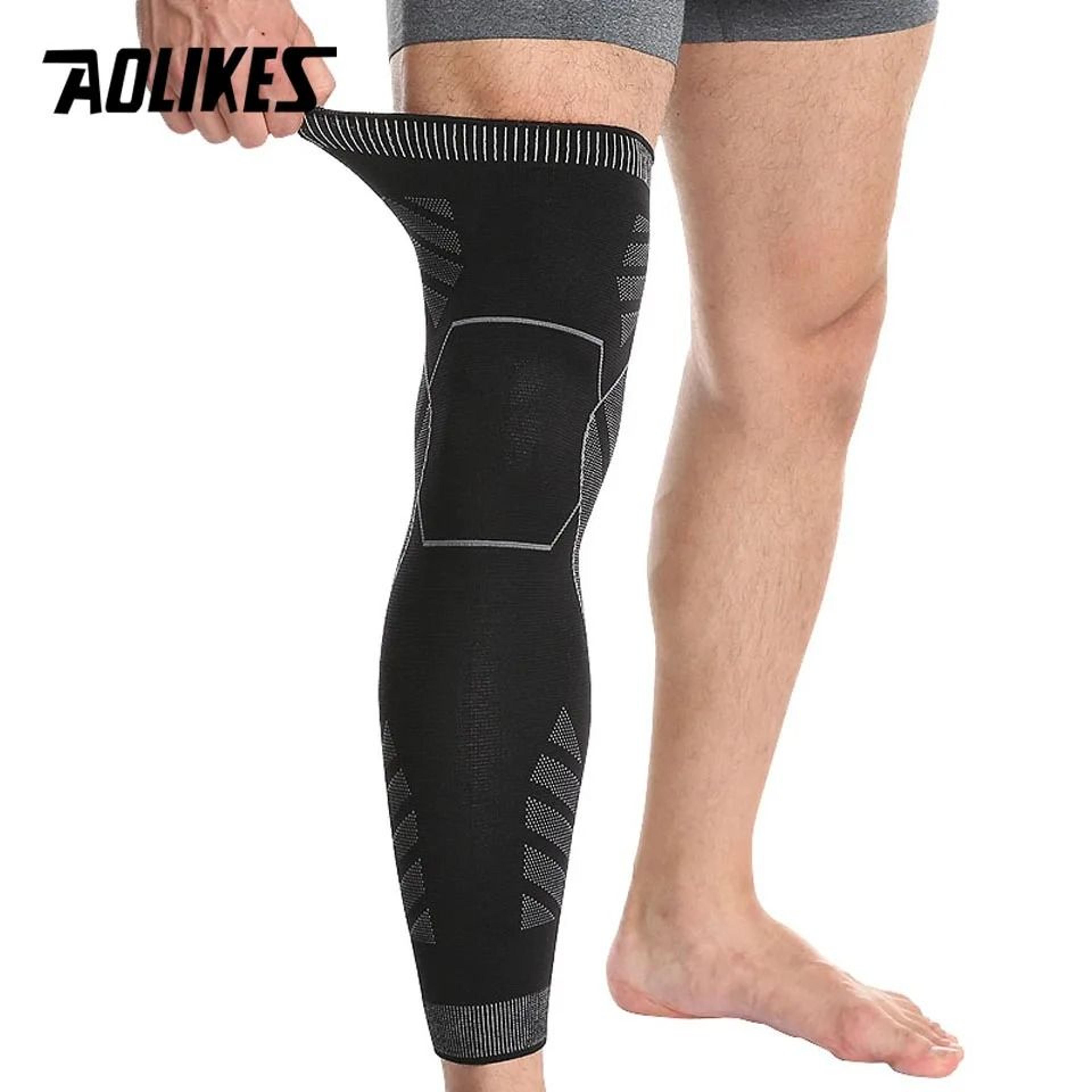 AOLIKES Full Leg Compression Sleeve With Knee Support 4