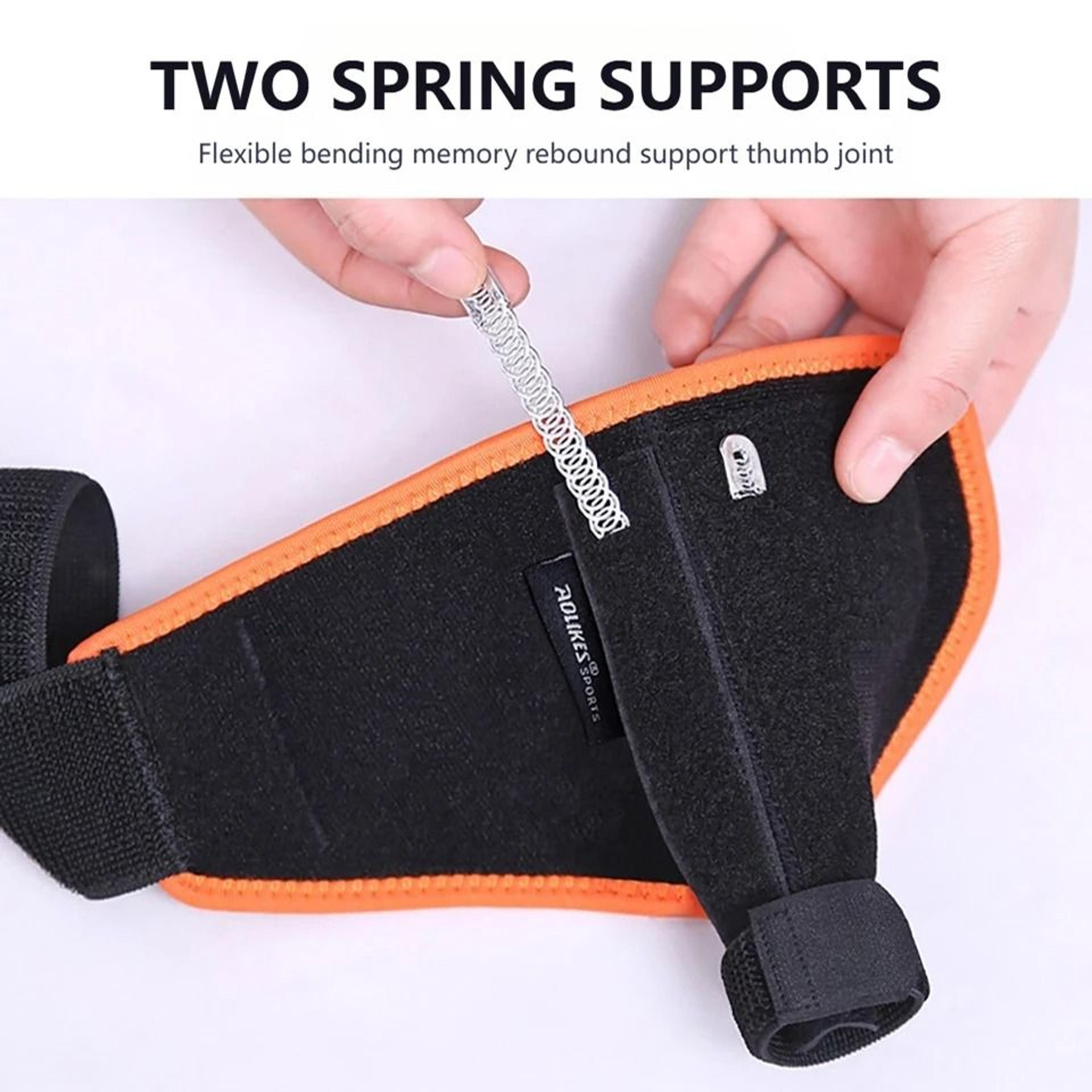 AOLIKES Adjustable Wrist And Thumb Spica Brace For Hand Stabilization 4
