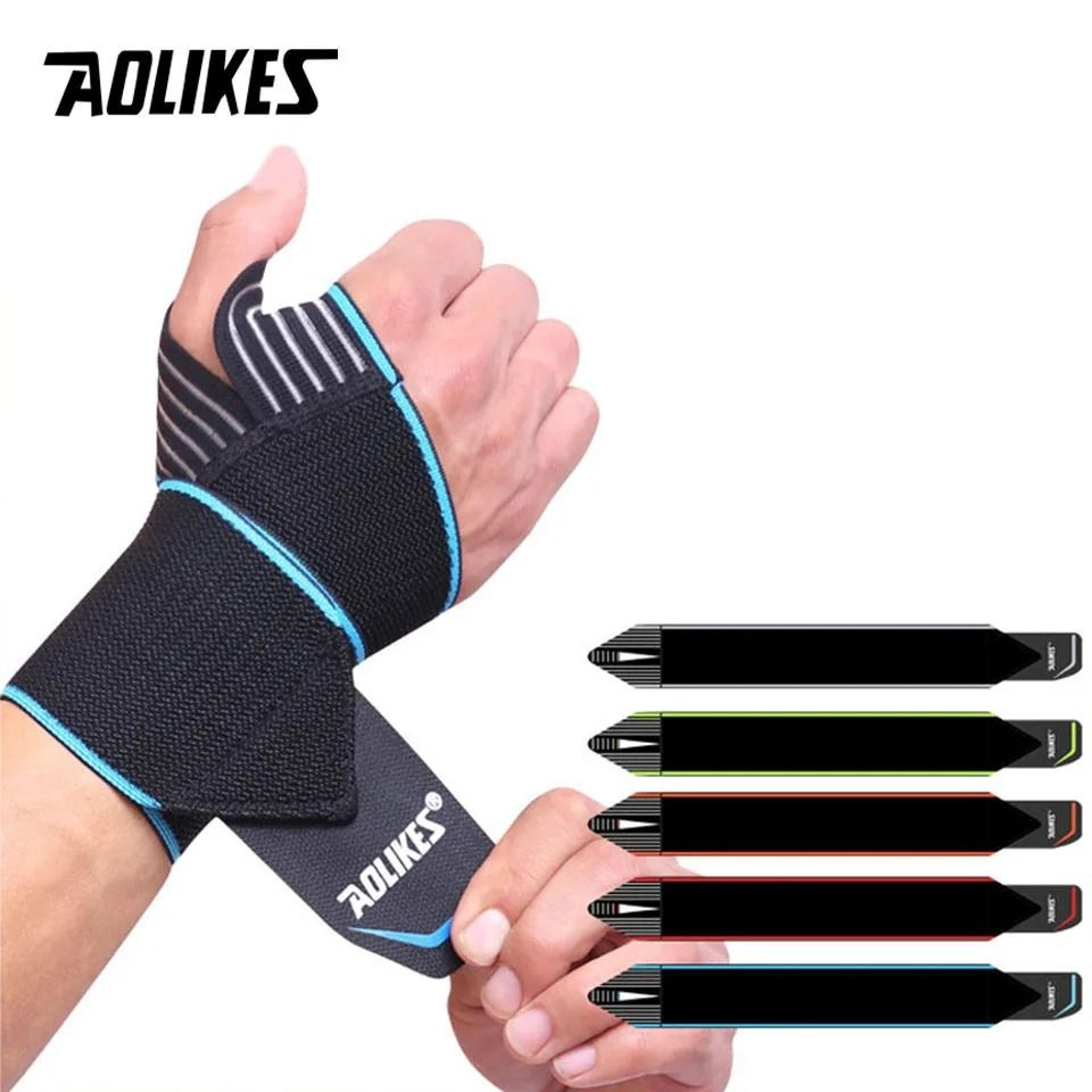 AOLIKES Thumb Loop Wrist Support Straps For Workouts 0