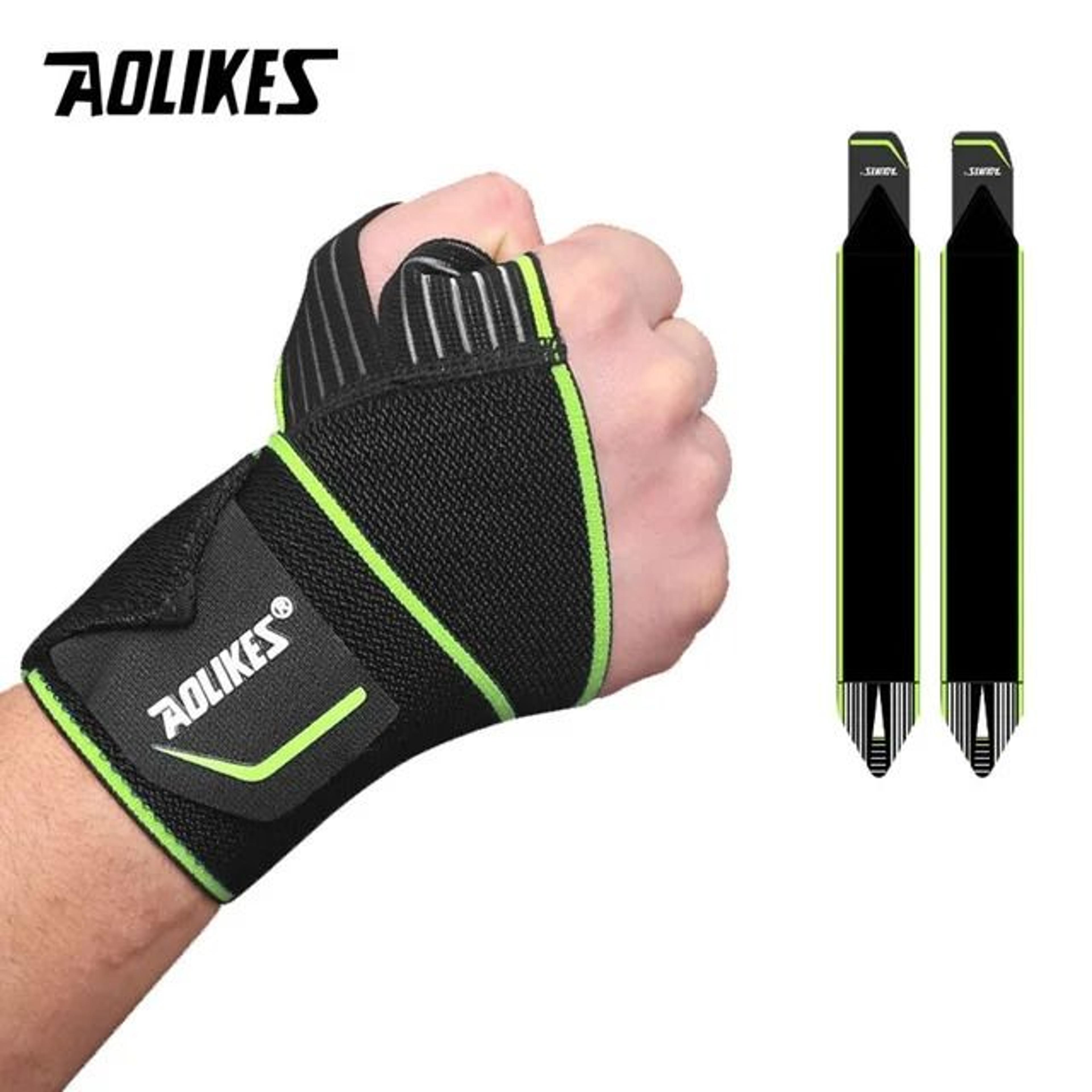 AOLIKES Thumb Loop Wrist Support Straps For Workouts 8
