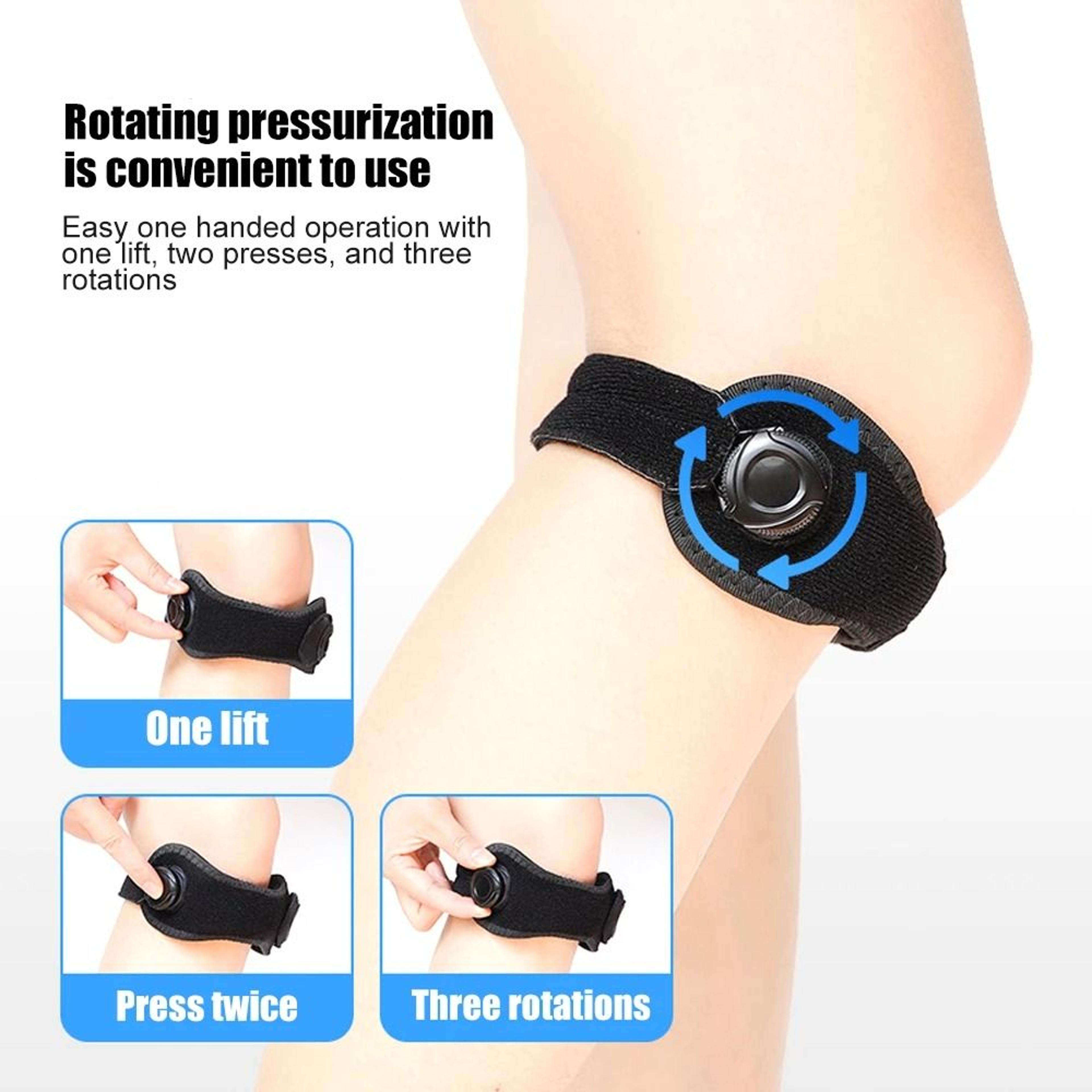 Adjustable Dial Patella Knee Strap For Running And Sports 3