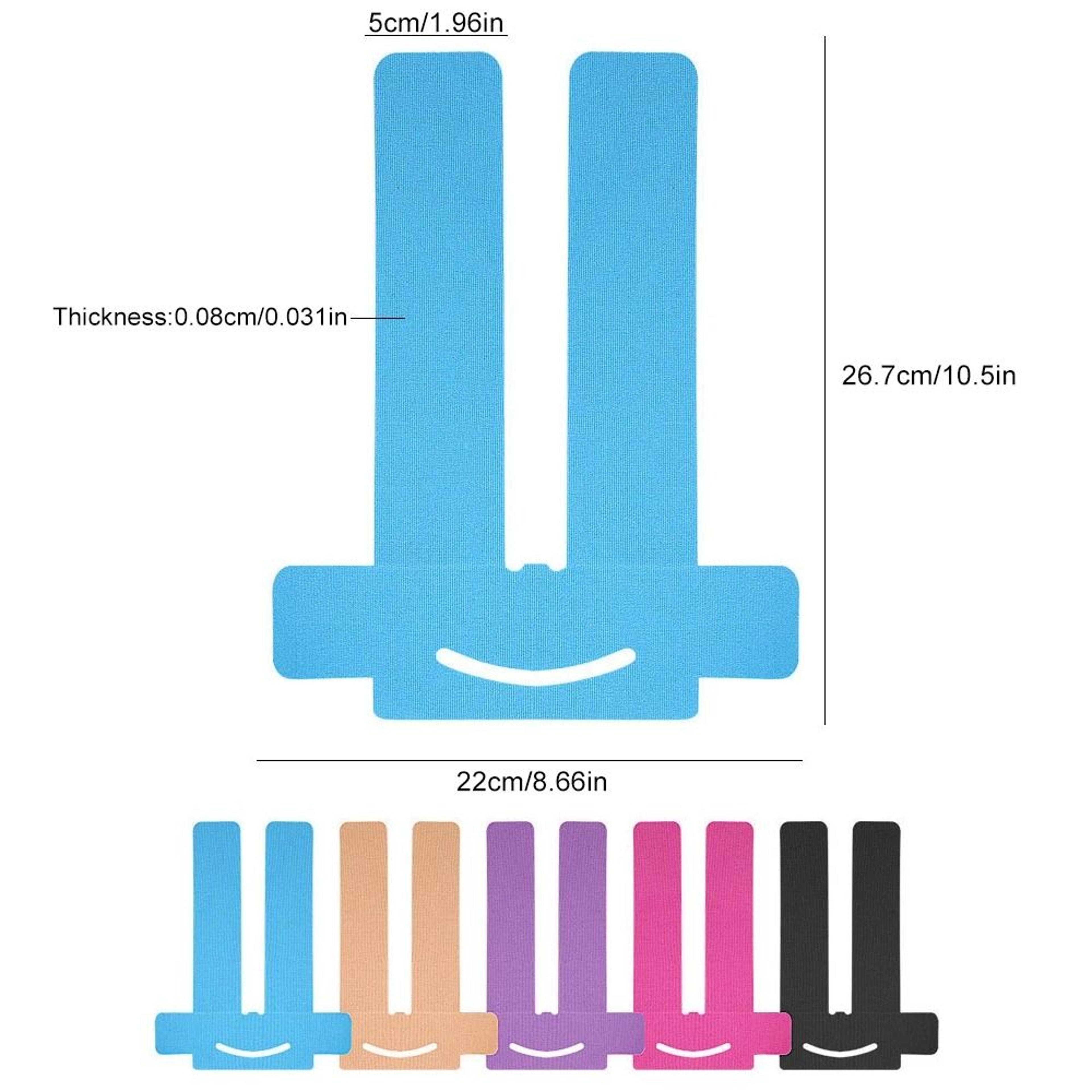 5 Piece Waterproof Knee Kinesiology Tape 3