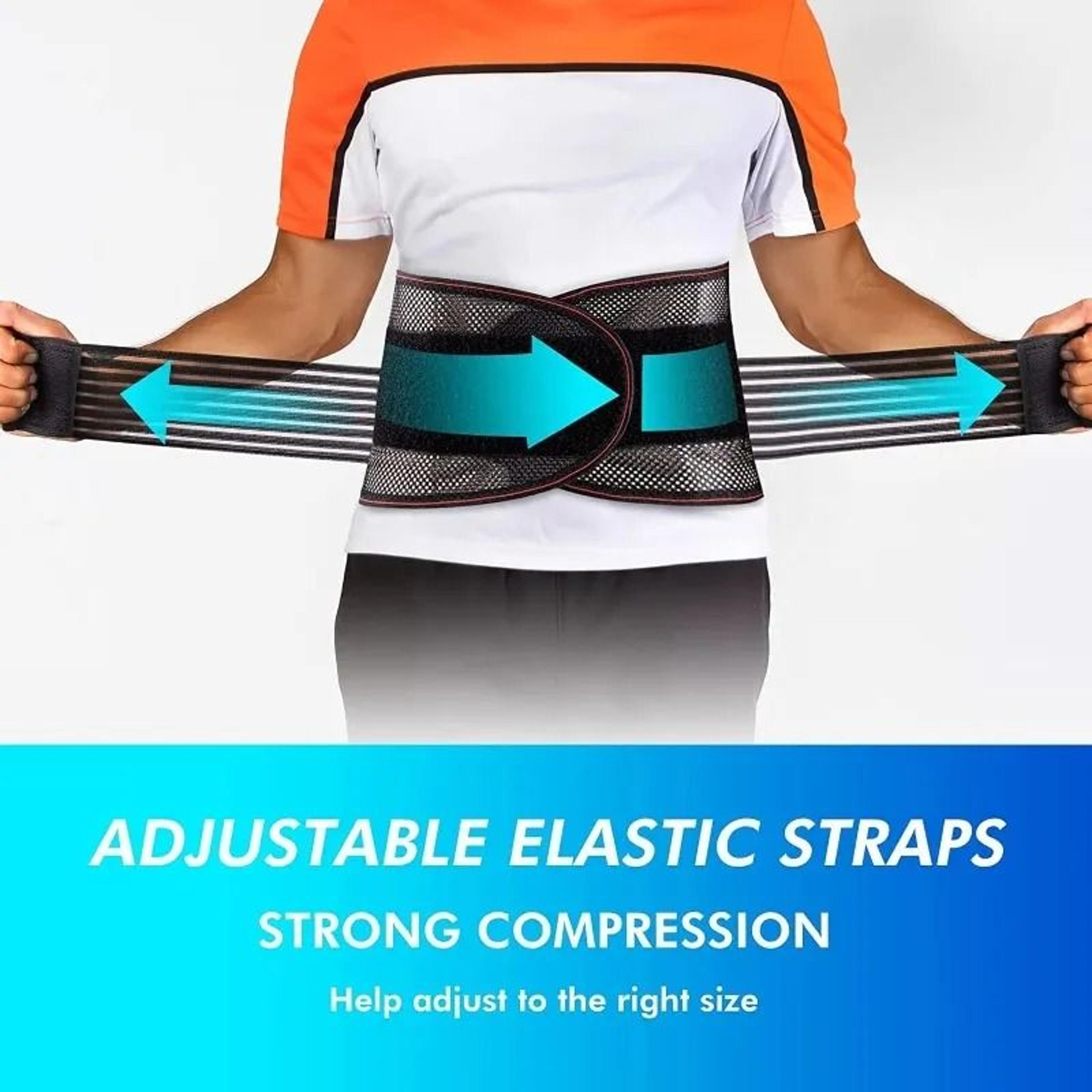 Adjustable Anti Slip Lumbar Back Support Belt 3