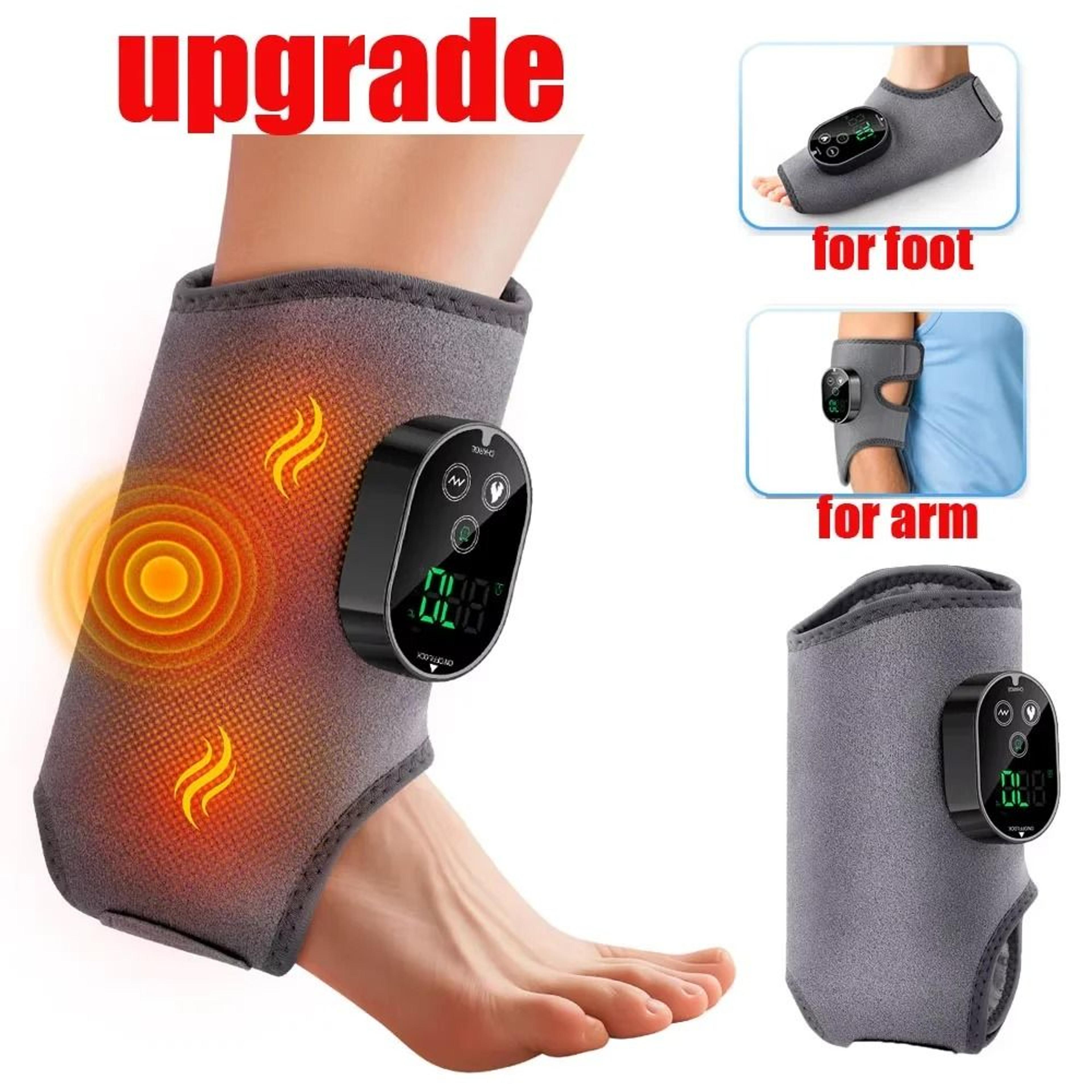 Cordless Heated Ankle Massager With Vibration 9