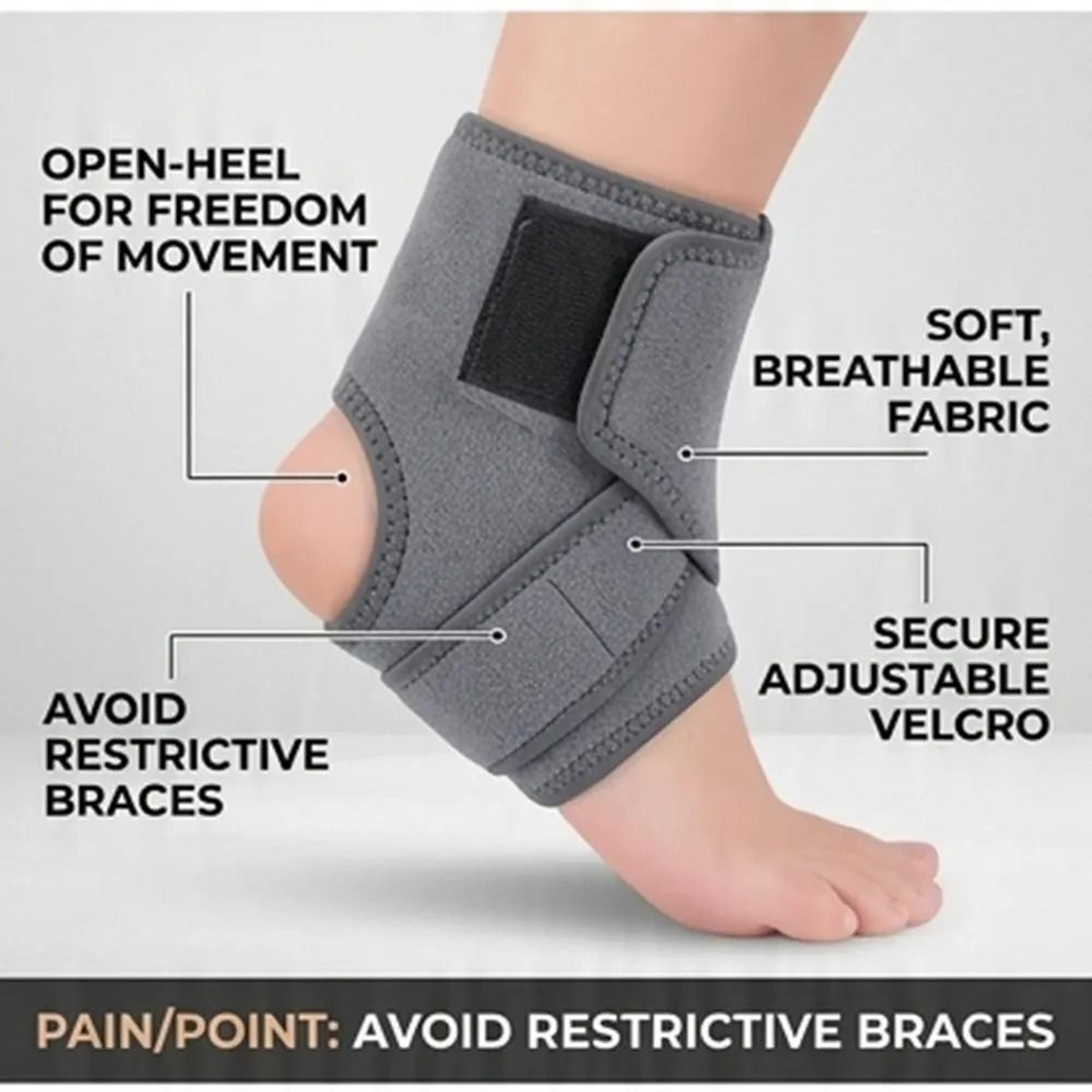 Cordless Heated Ankle Massager With Vibration 4