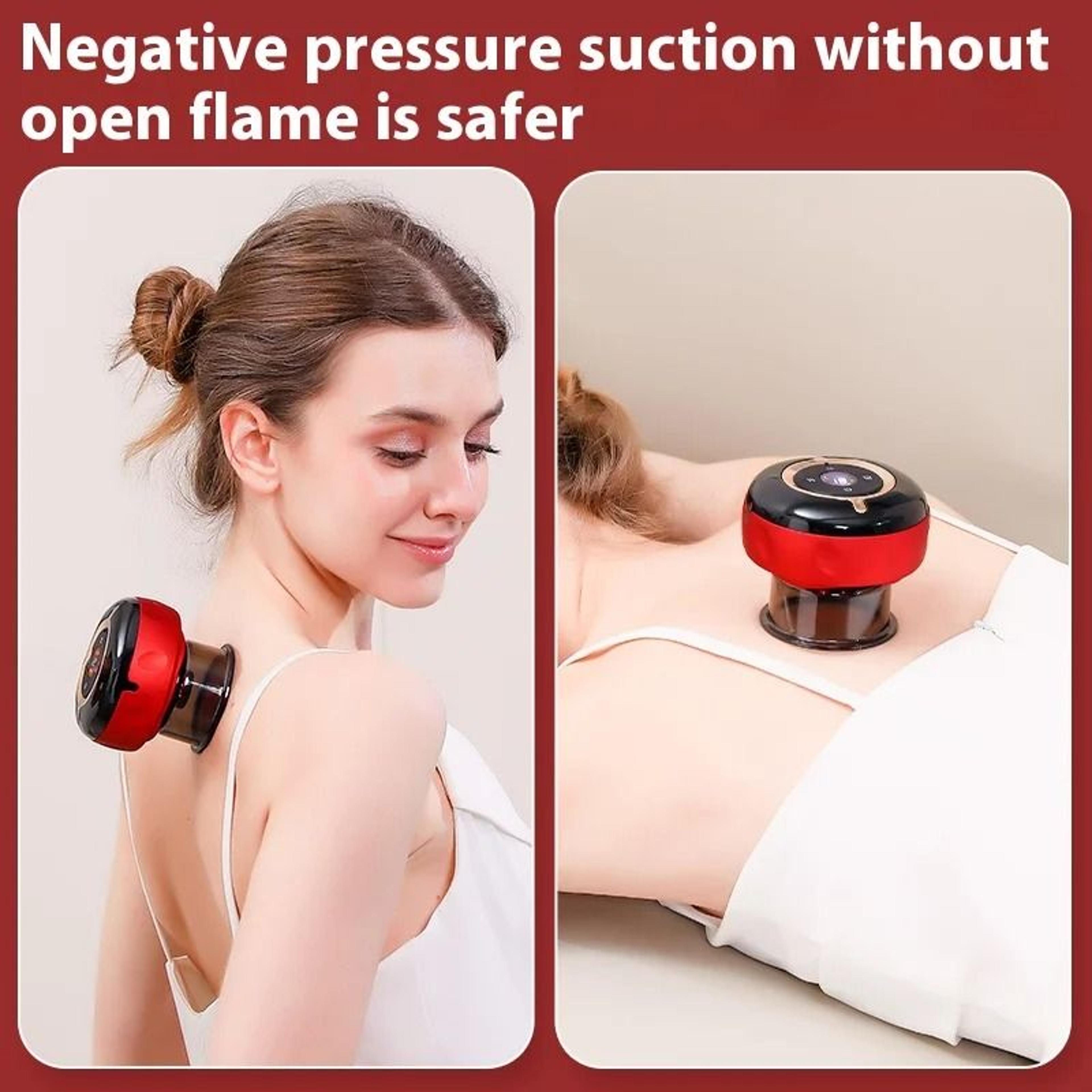 Smart Electric Cupping Massager With Heat And Red Light Therapy 5