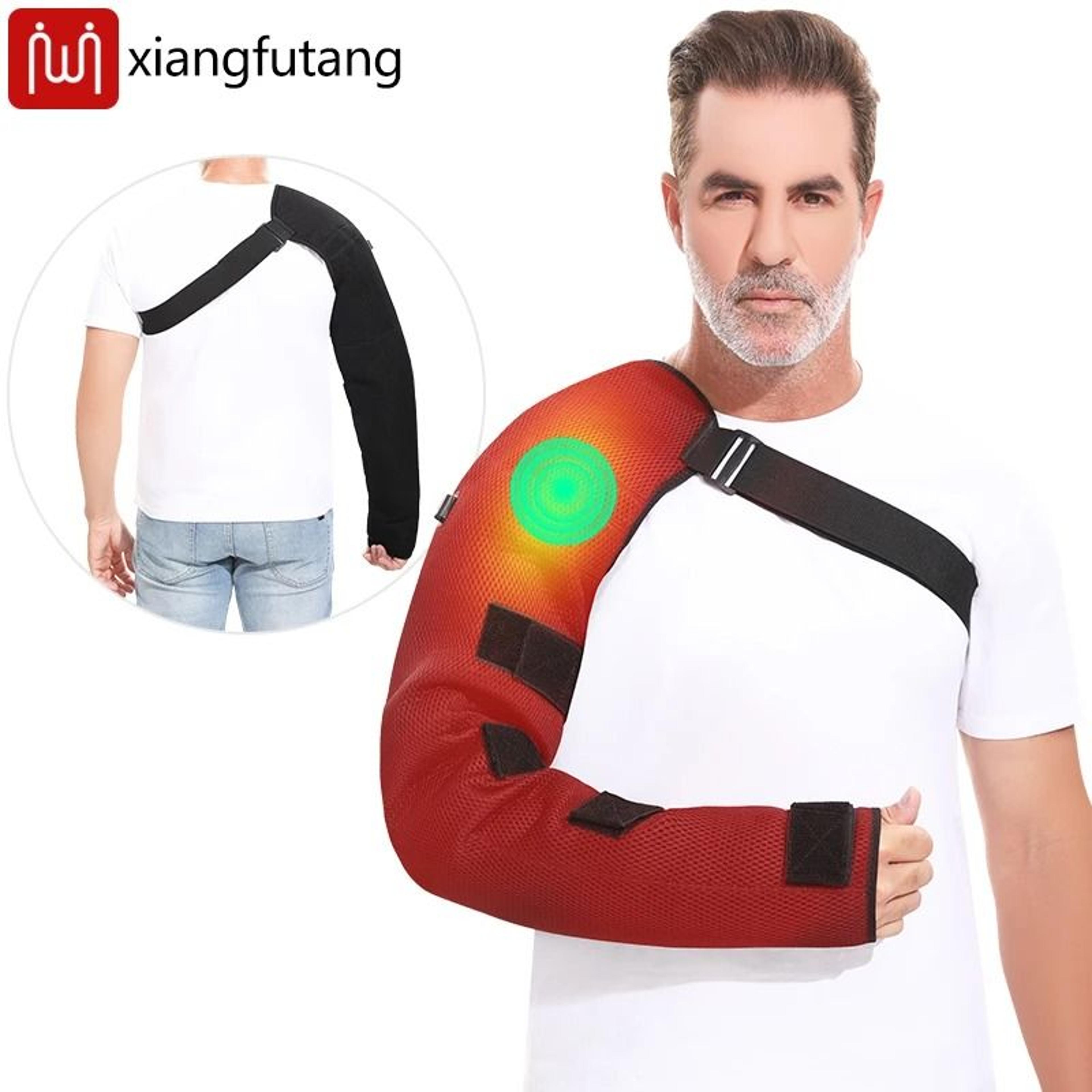 Long Arm Heating Wrap With Vibration Massage For Shoulder To Hand Comfort 5