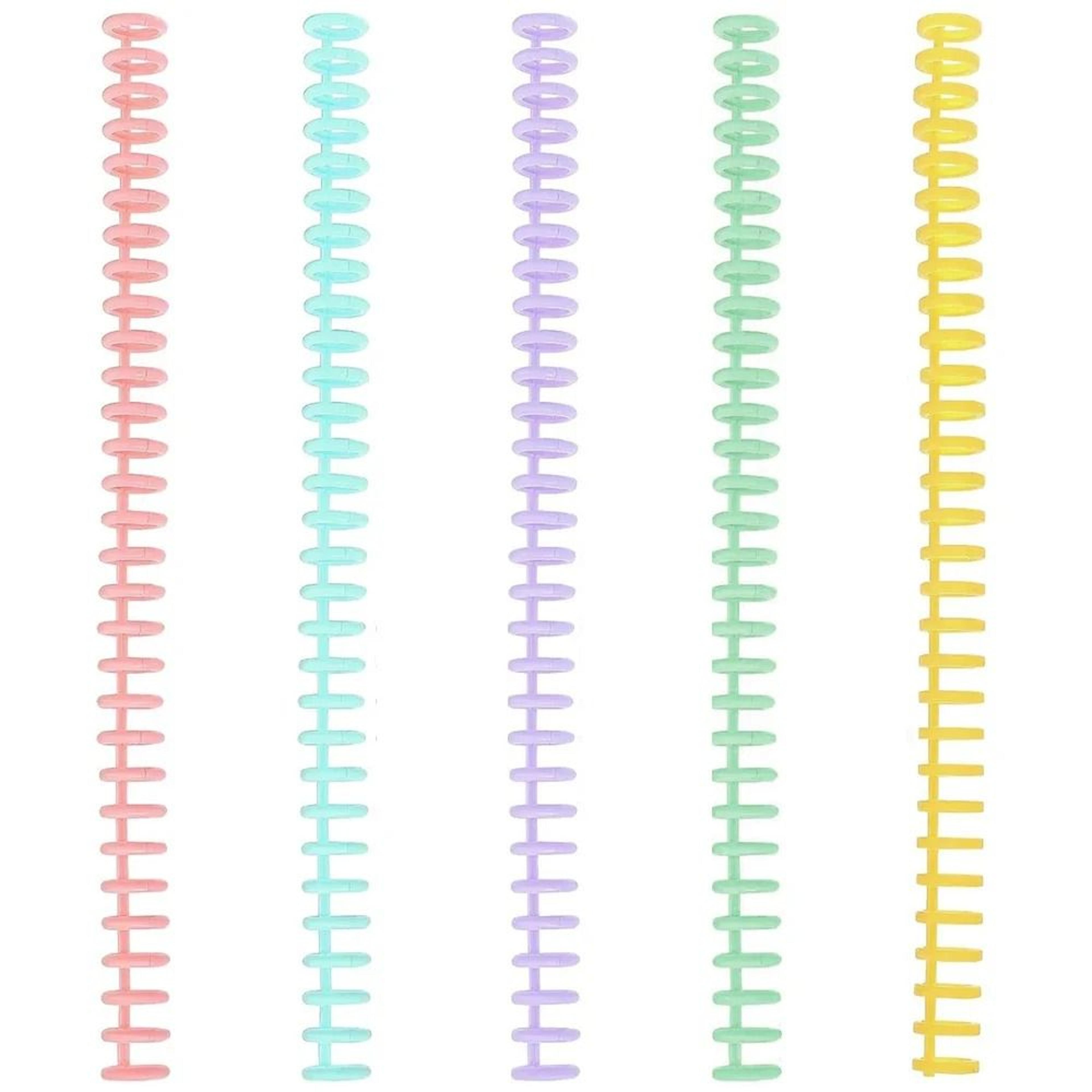 30 Ring Plastic Comb Binding Spines For A4 Documents And Notebooks 5 To 10 Pack 6
