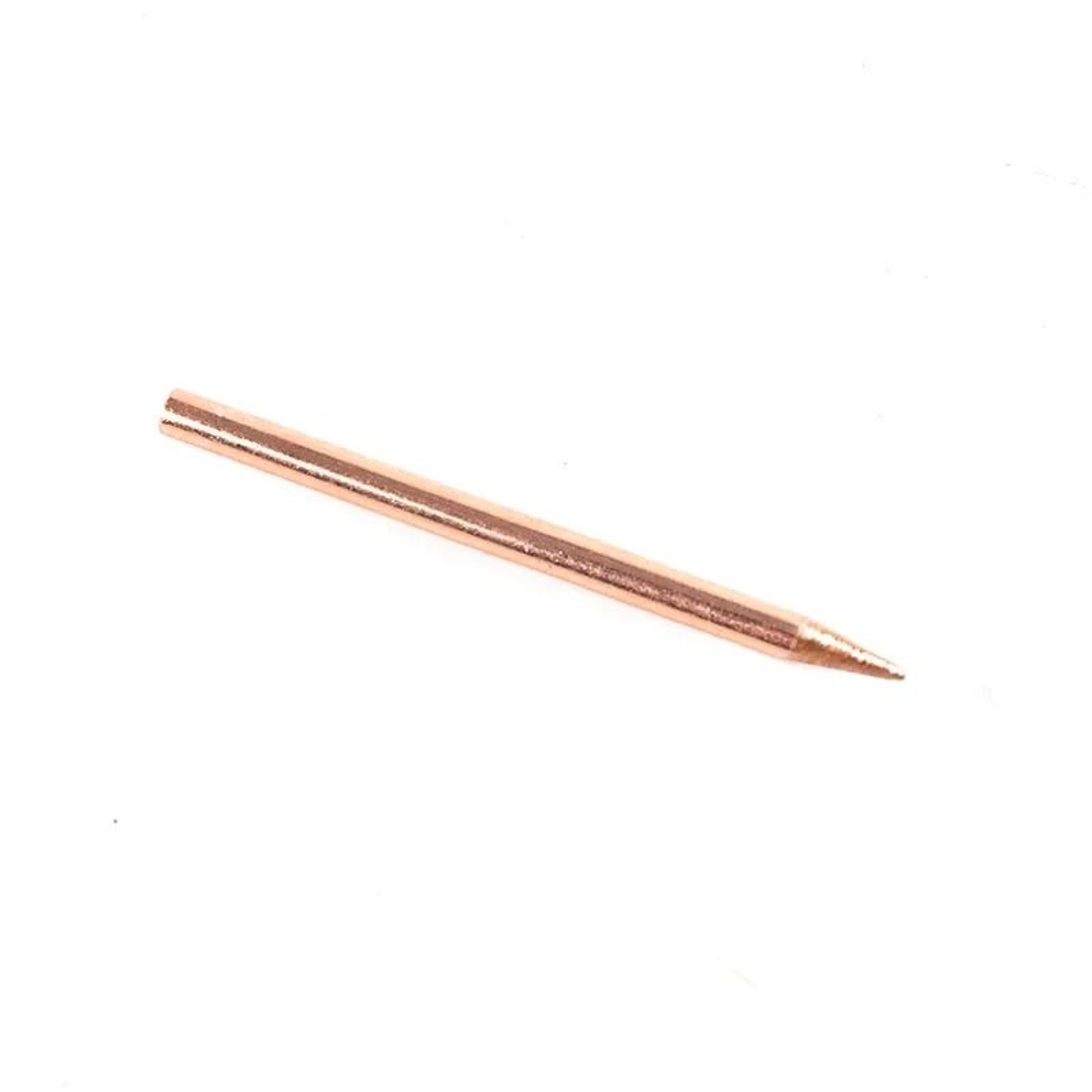 2 Pack 3mm Spot Welder Electrode Tips Copper Ceramic Welding Pen Replacement 4