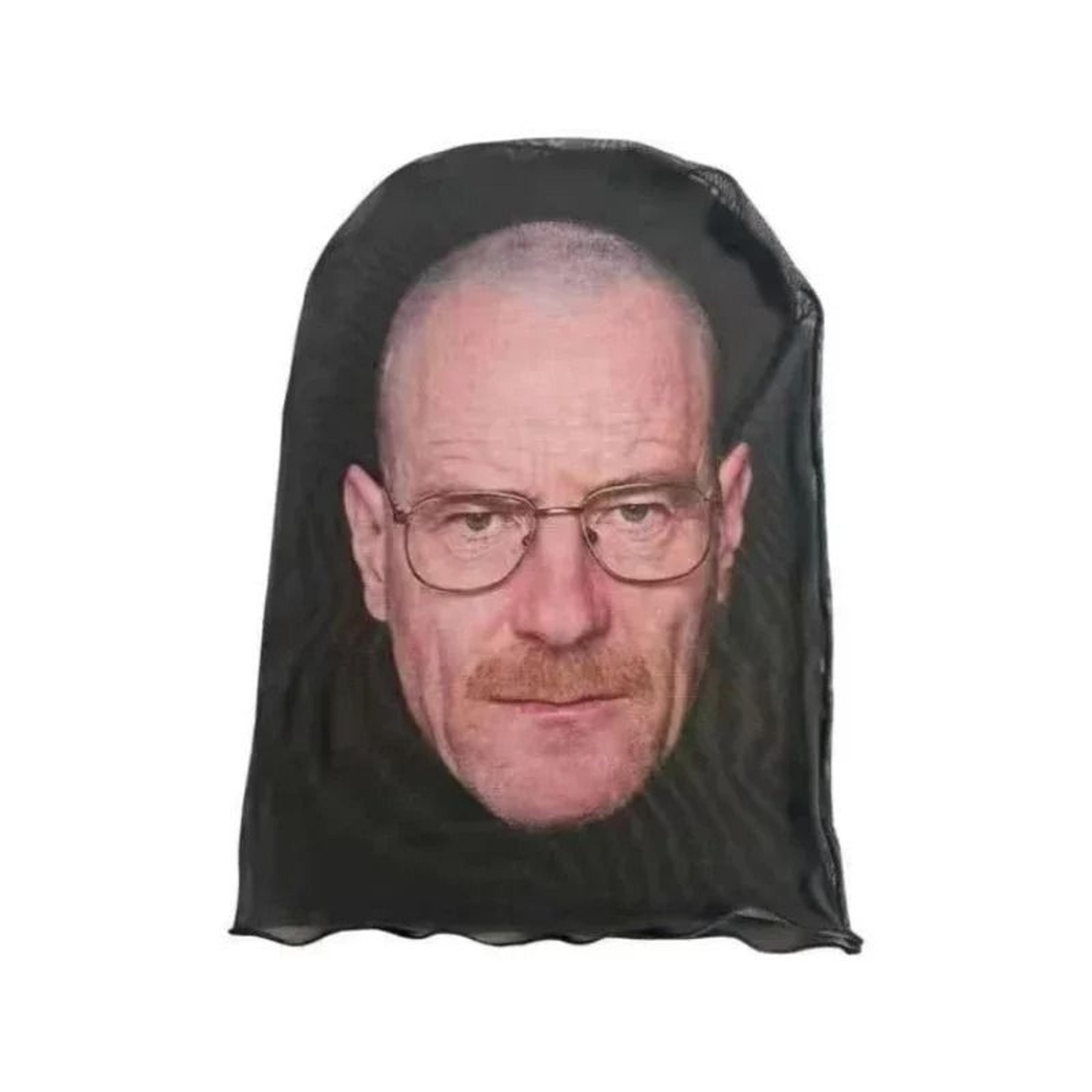 3D Printed Elastic Mesh Full Face Balaclava Cosplay Mask Breathable Hood 11