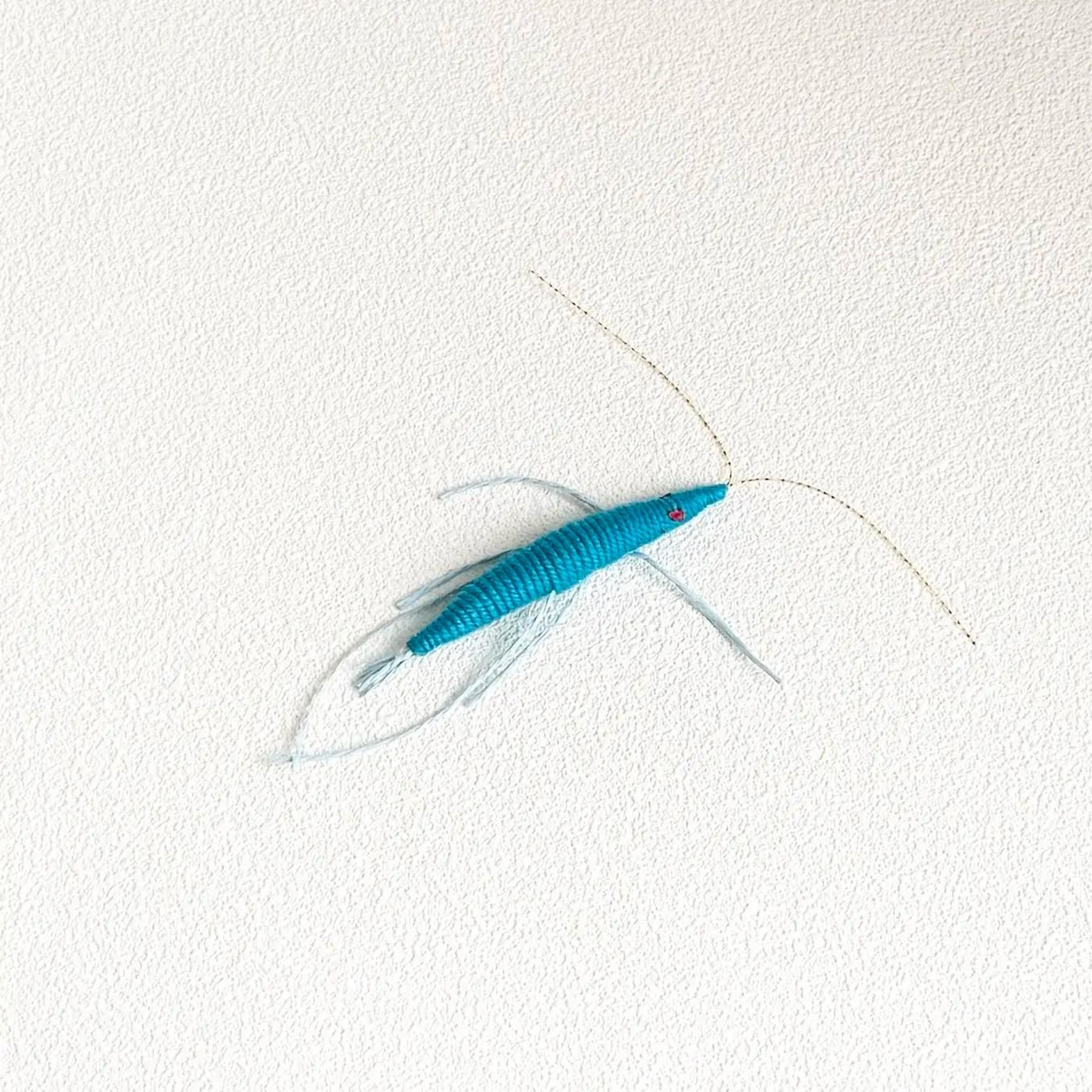 Wool Prawn Catnip Chew Toy For Interactive Play 4