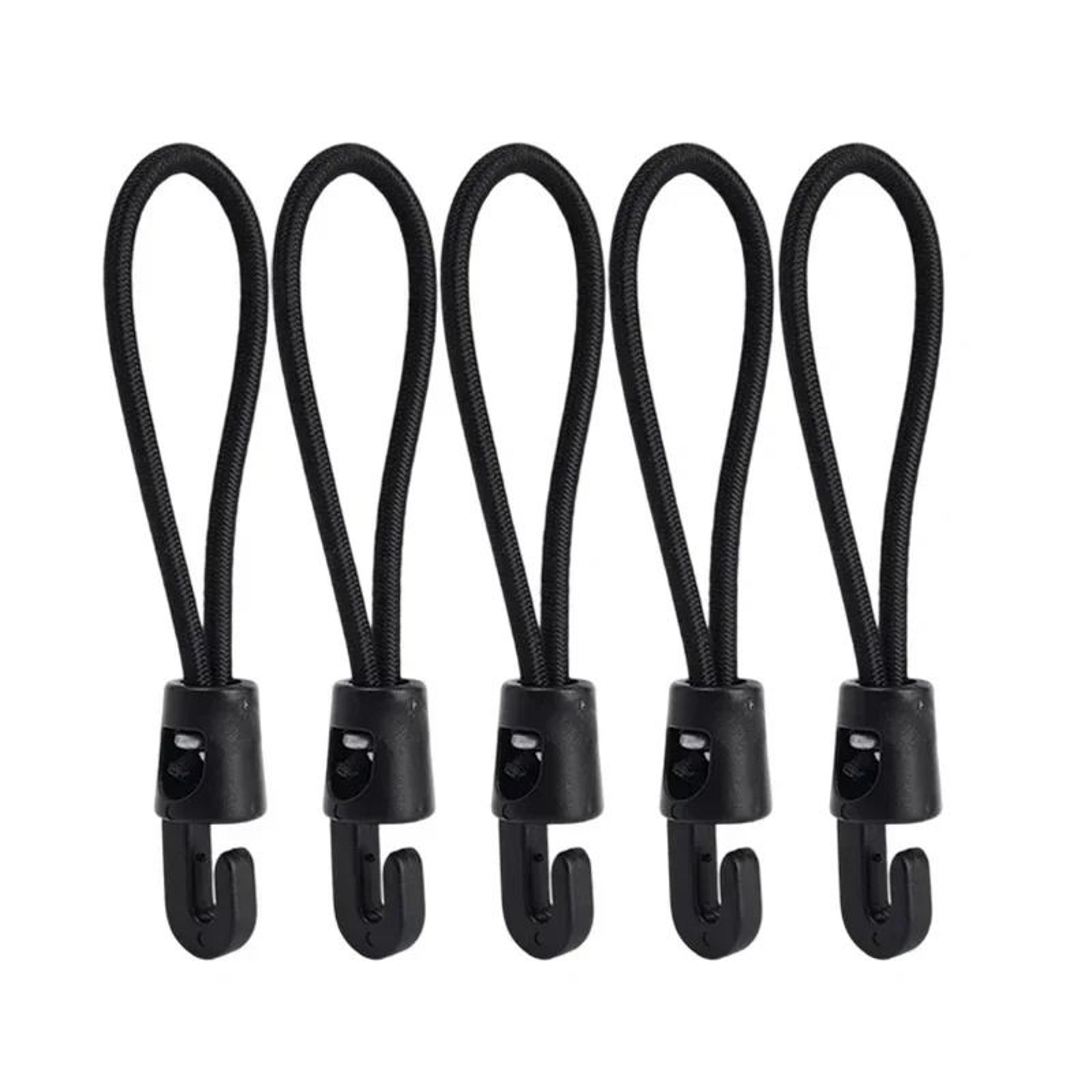 Heavy Duty Bungee Cord With Hooks High Elastic Rubber Tie Down Straps For Camping  Tarps 7