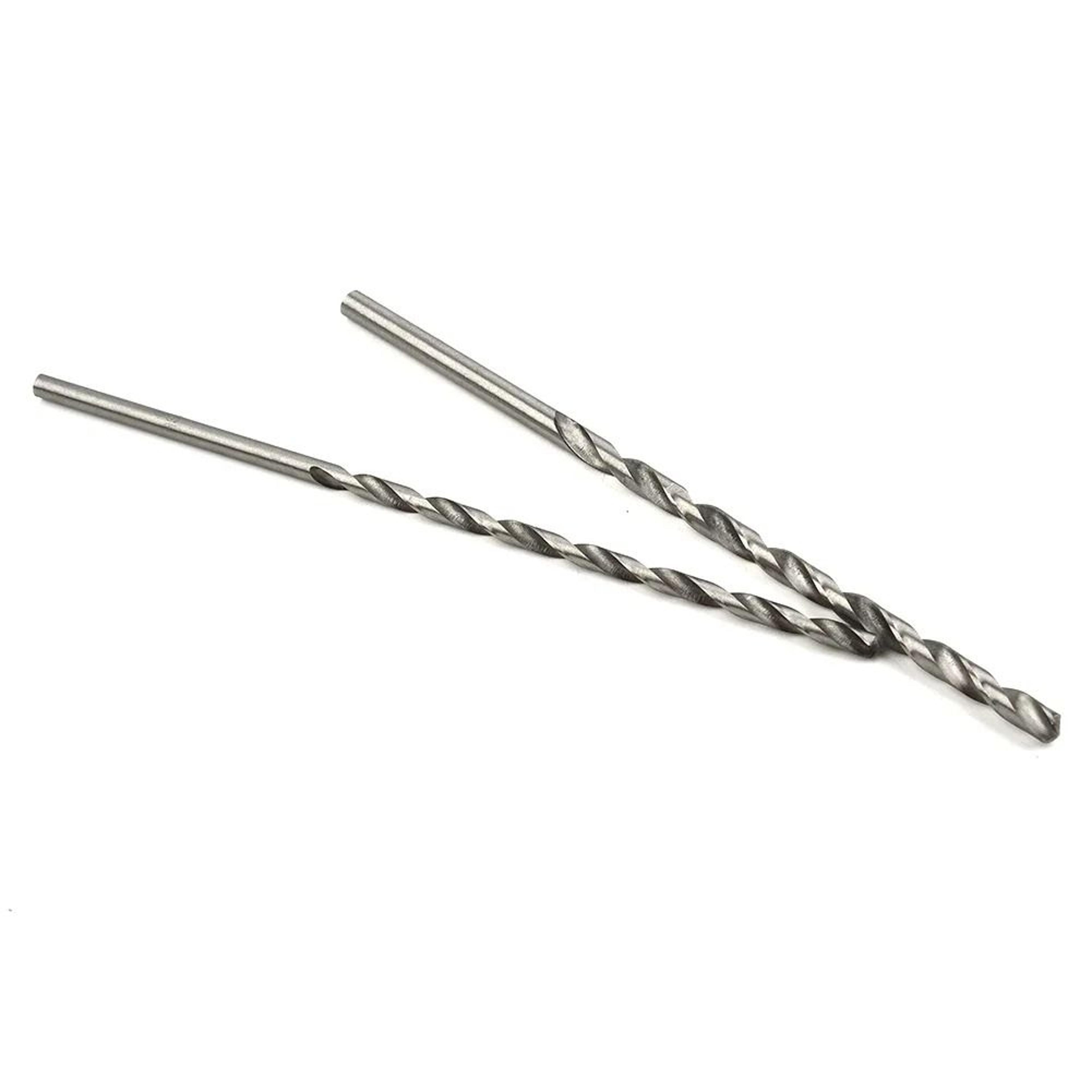 5 Piece Extra Long HSS Drill Bit Set 150mm High Speed Steel Bits For Wood Plastic  Aluminum 3