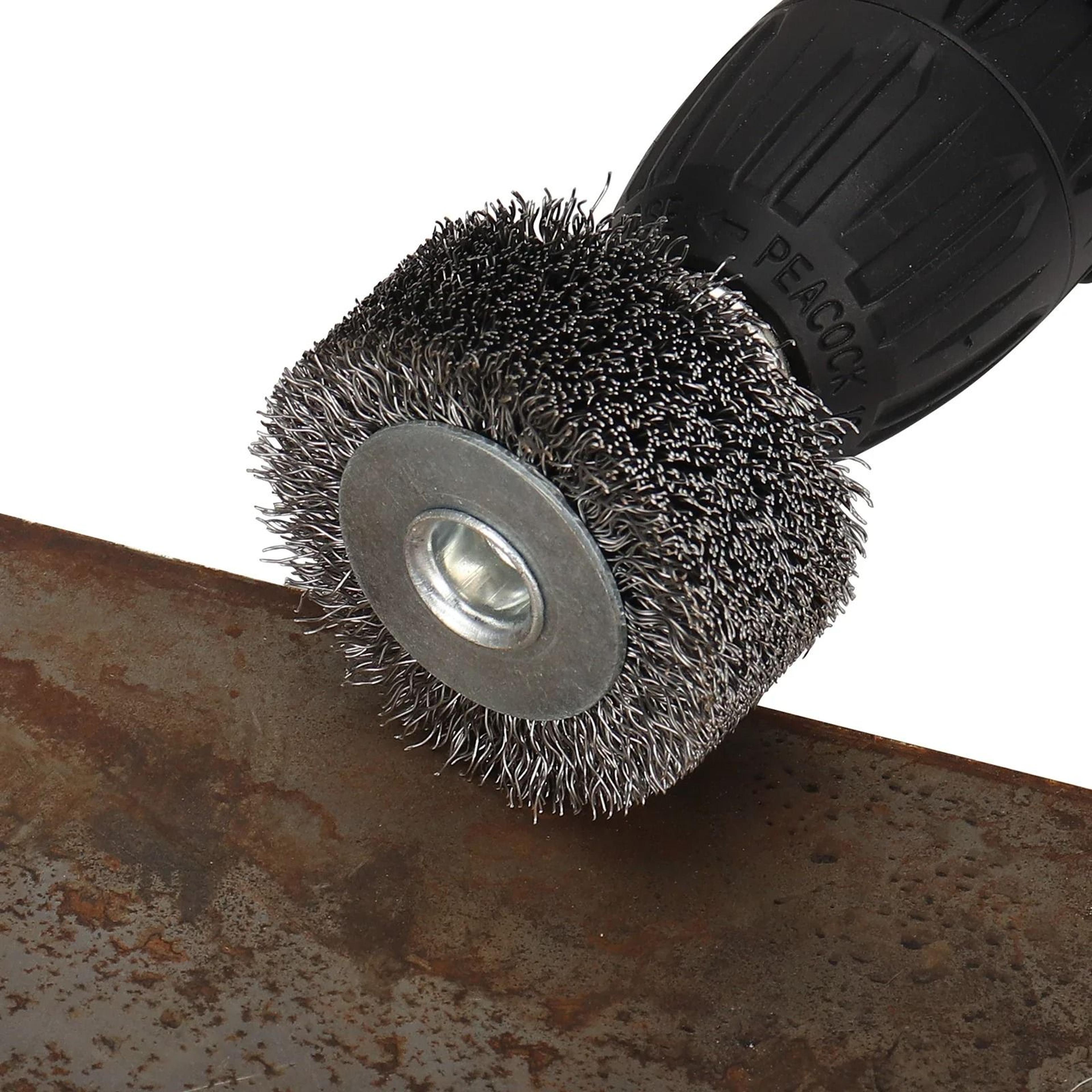 2 Inch Stainless Steel Wire Brush Wheel For Rust Removal 4