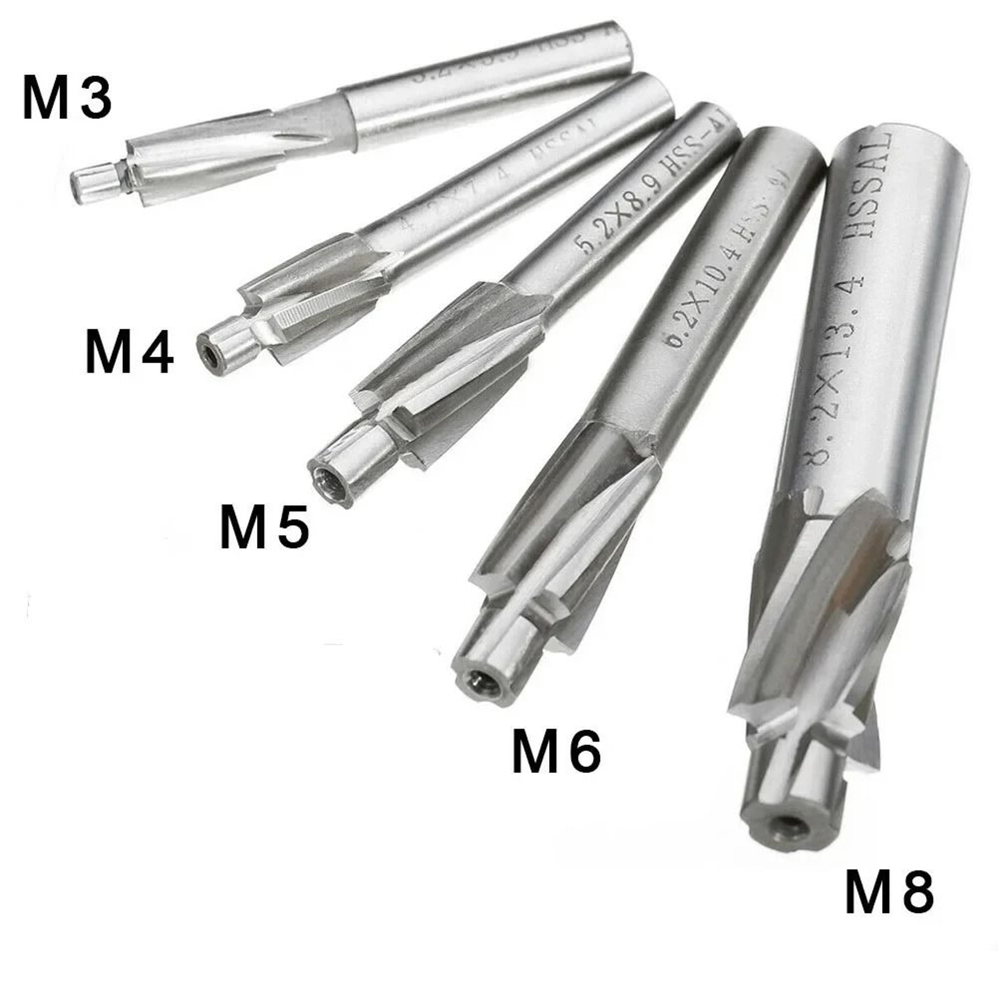 HSS Counterbore Drill Bit For Flat Bottom Hole Cutting 0