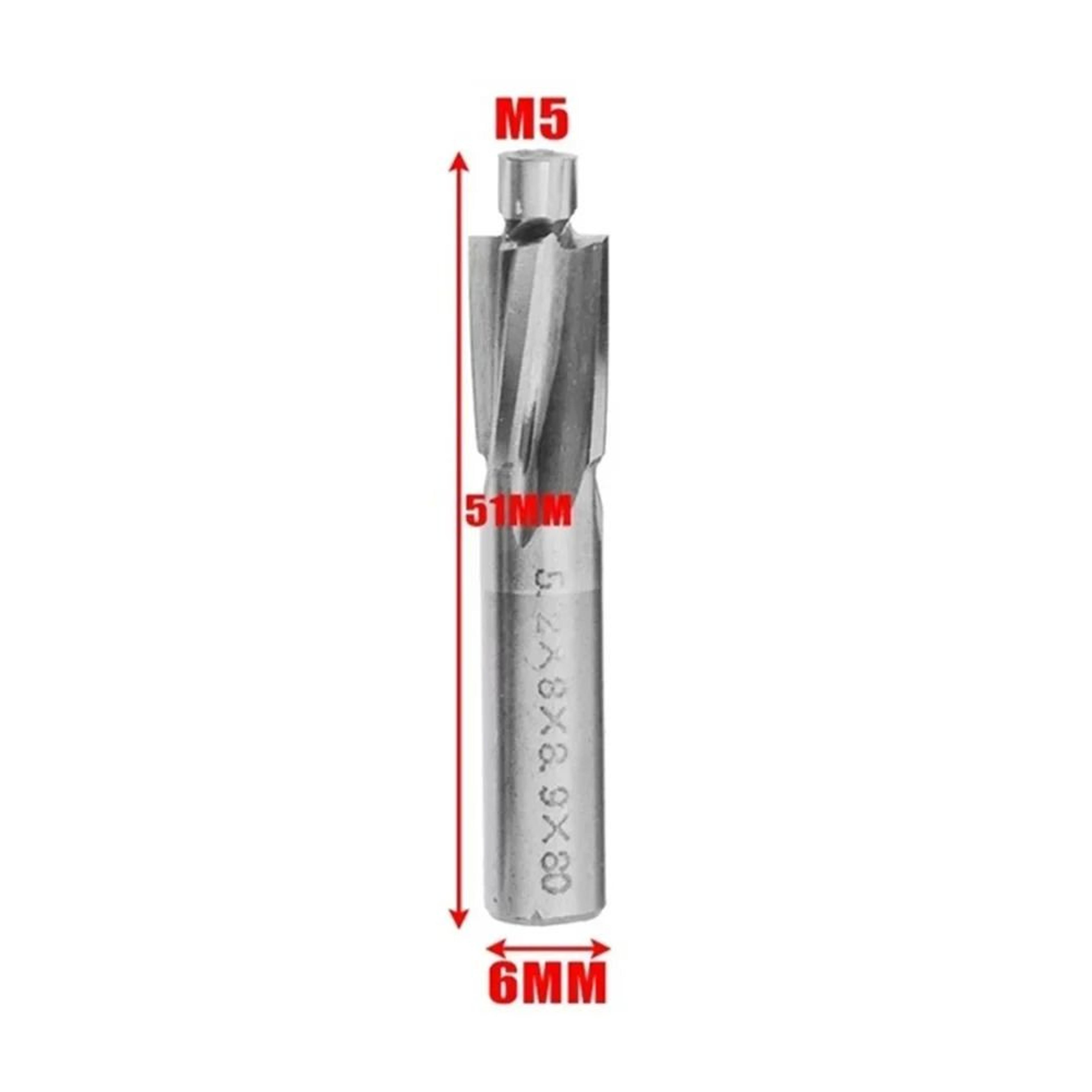 HSS Counterbore Drill Bit For Flat Bottom Hole Cutting 8