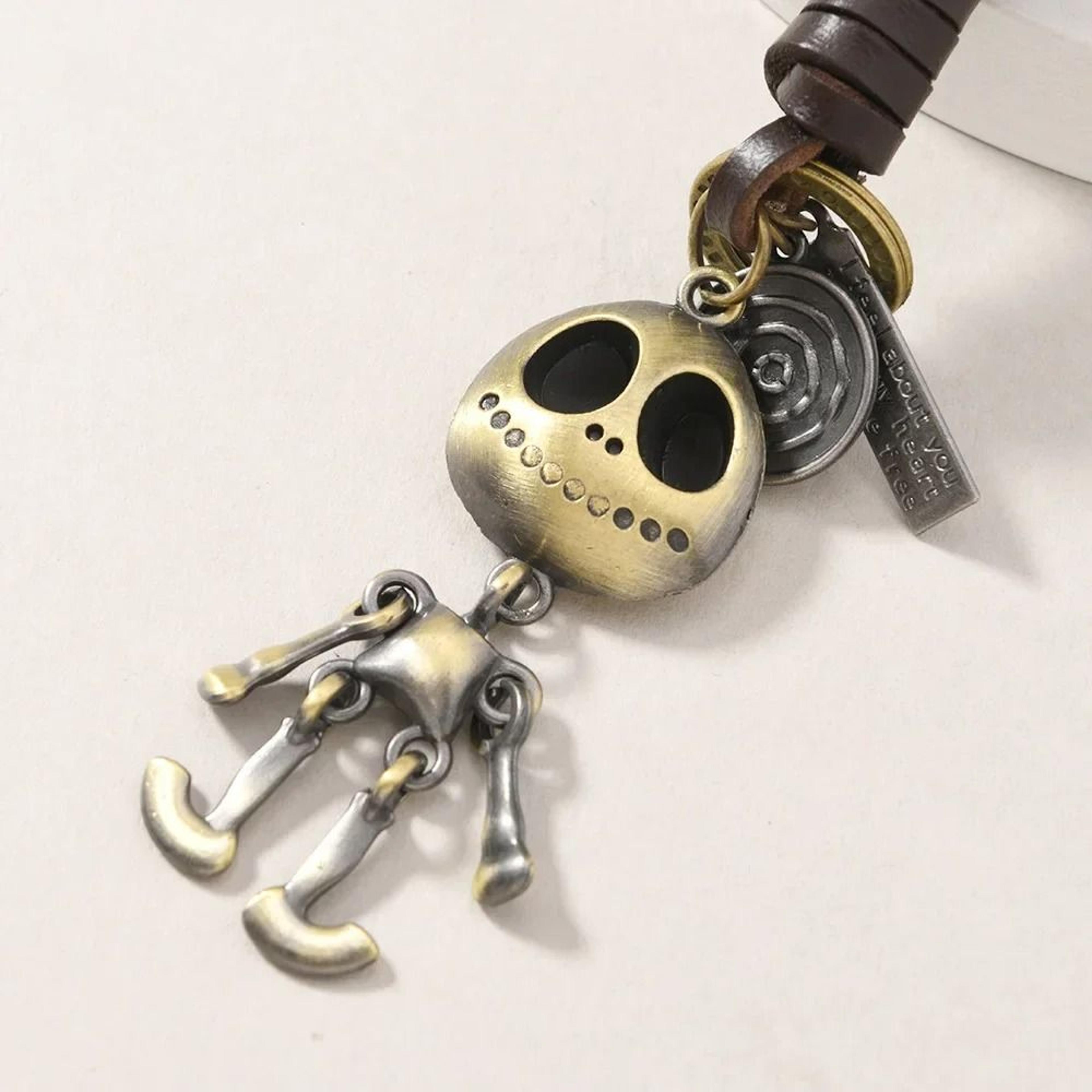 Cute Alloy Robot Keychain Metal Key Ring For Car Keys Backpacks And Gifts 5
