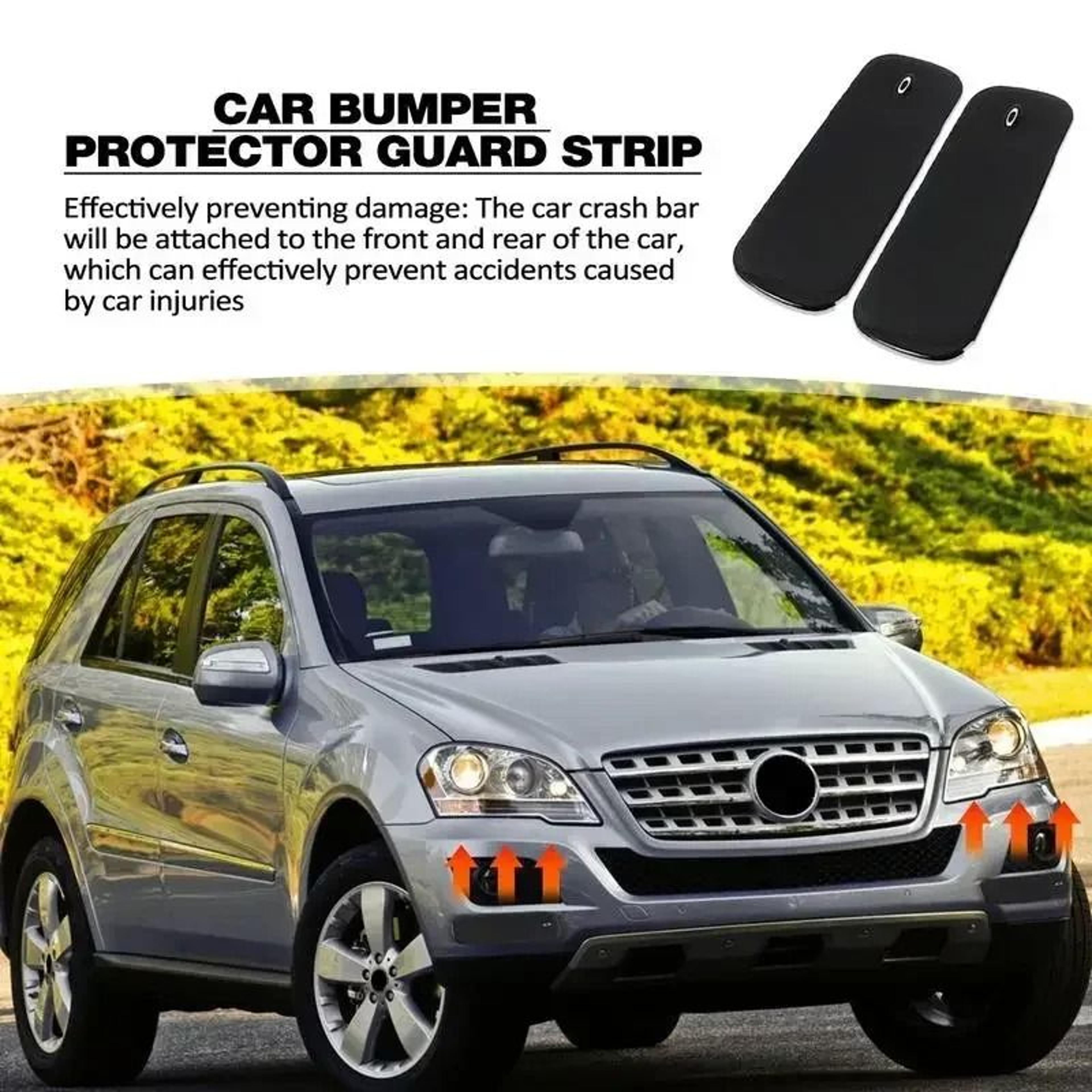 Universal Car Bumper Protector Strip Anti Collision Guard For Front And Rear Bumpers 2