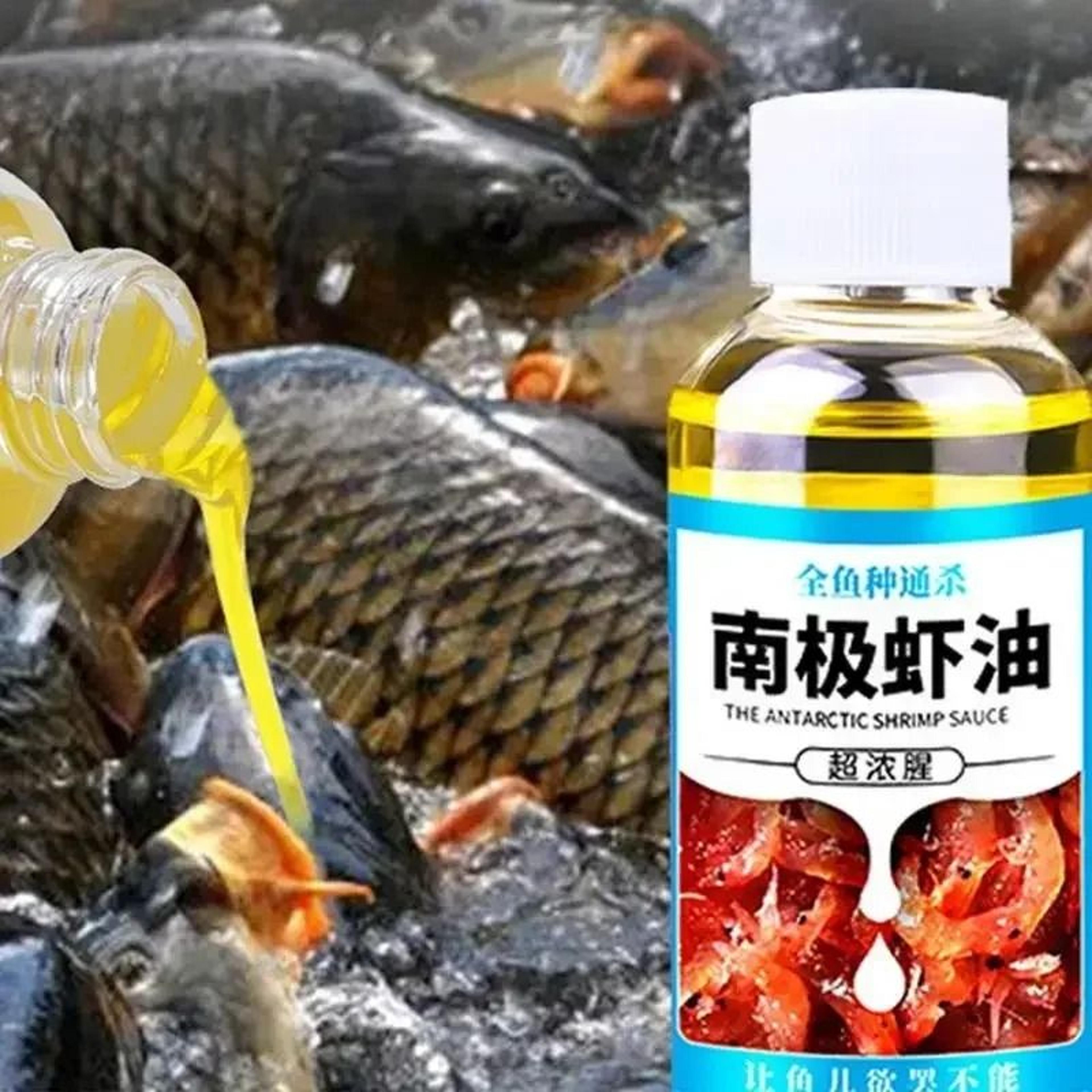 100ml Antarctic Krill Shrimp Oil Fishing Attractant For Carp Tilapia  Freshwater Bait 2